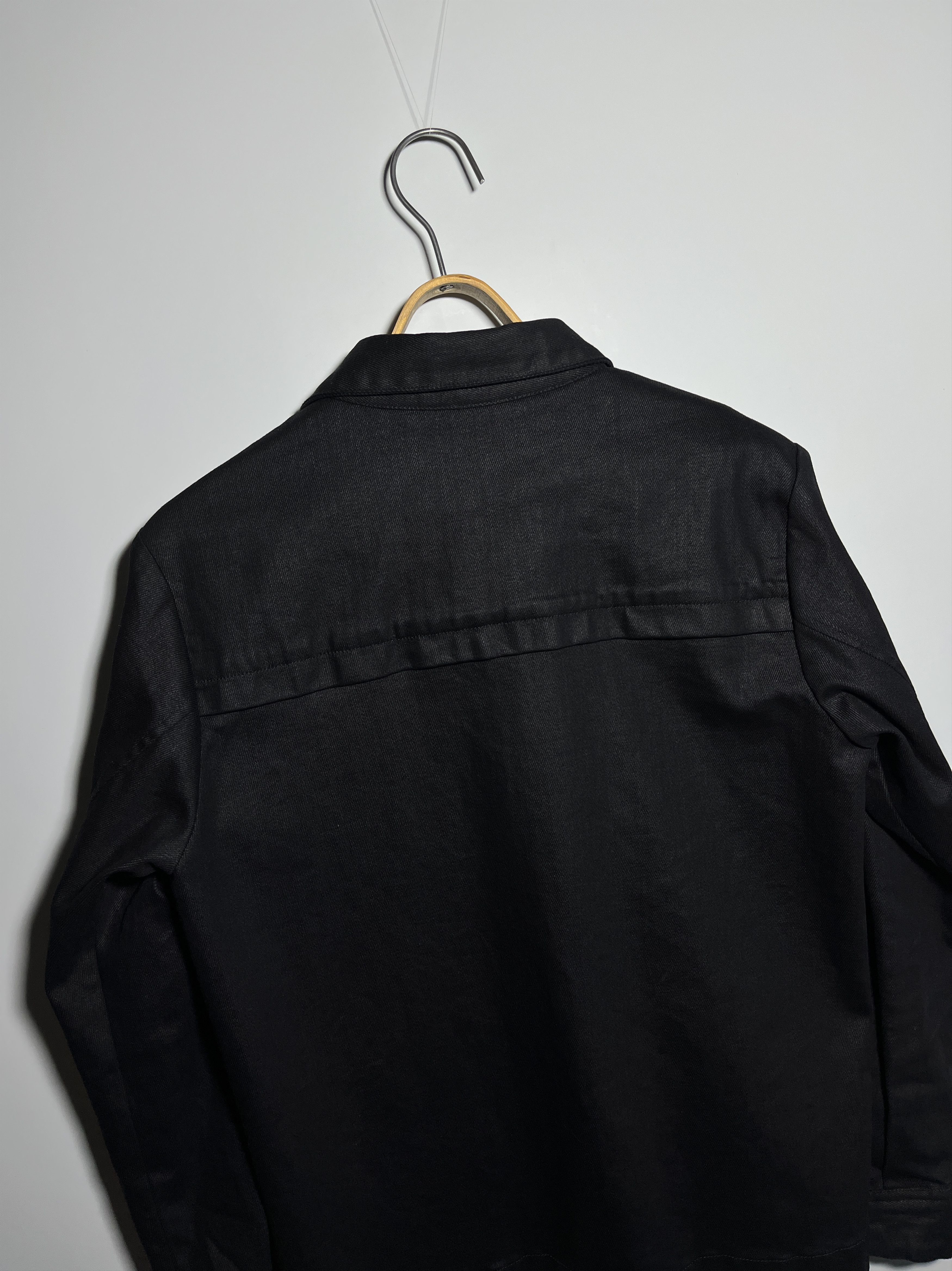 Other Adnym Atelier Black Wax Denim Overshirt Jacket Size S Size US S / EU 44-46 / 1 - 7 Thumbnail