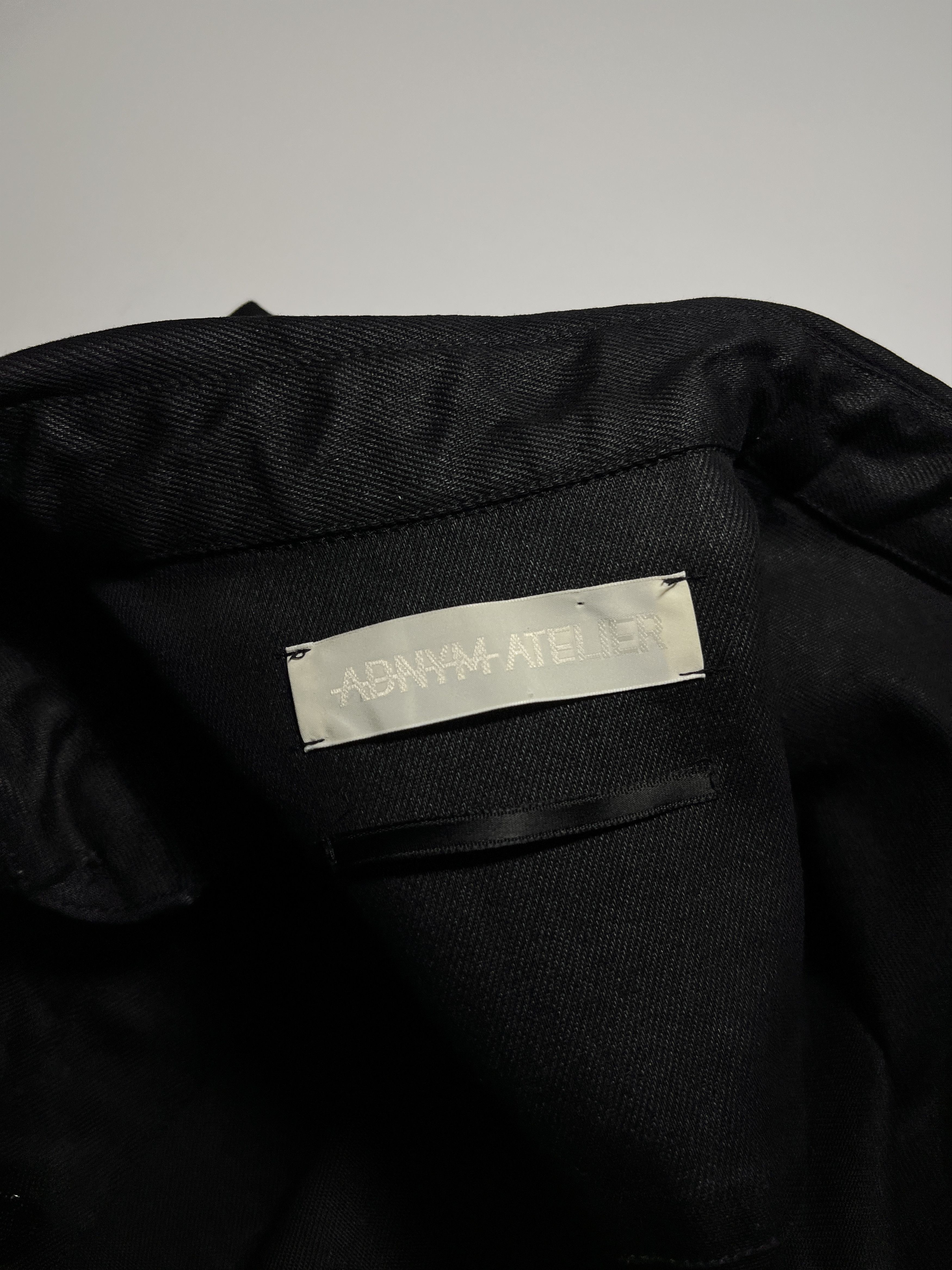 Other Adnym Atelier Black Wax Denim Overshirt Jacket Size S Size US S / EU 44-46 / 1 - 14 Thumbnail