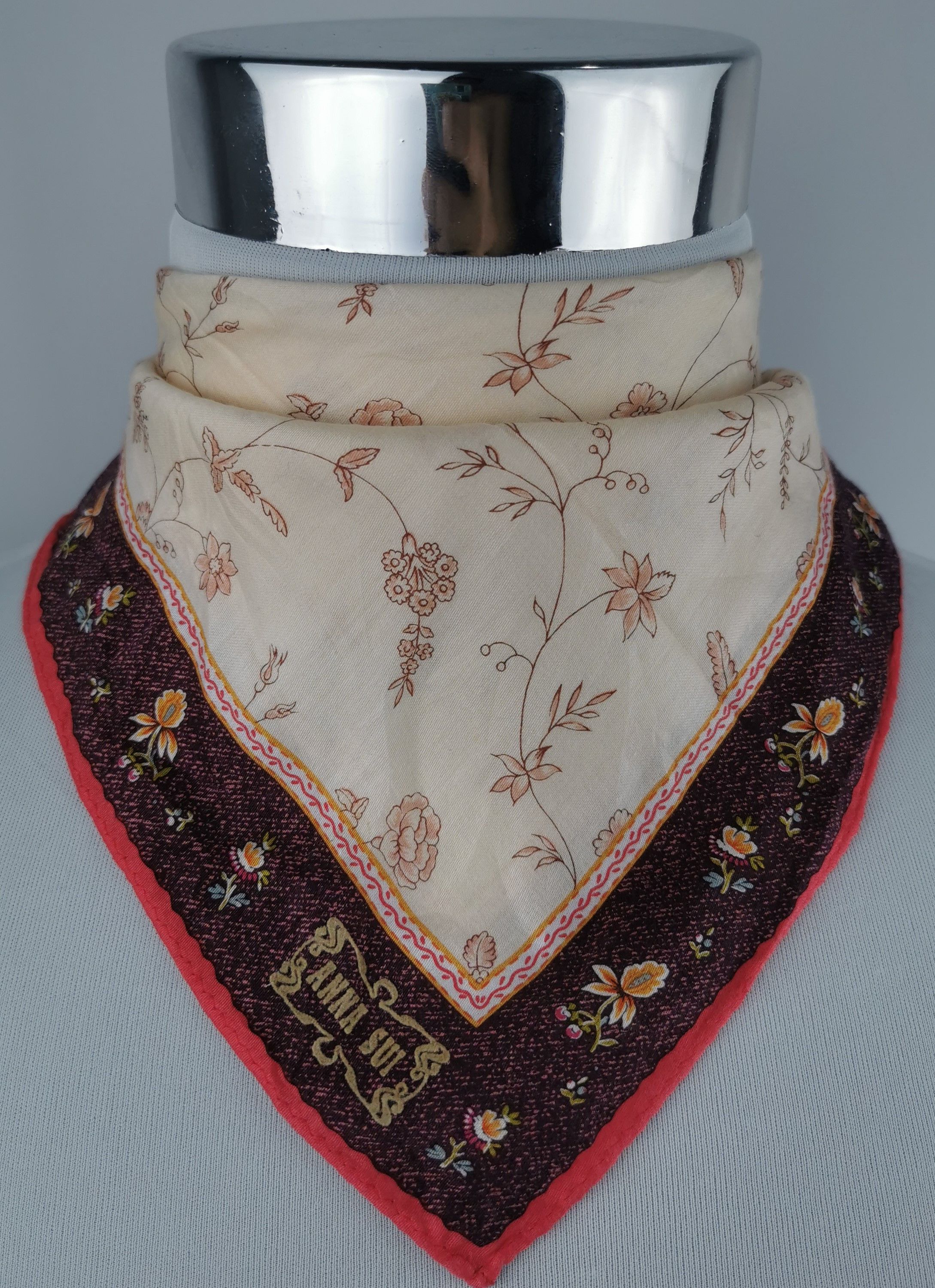 Vintage Anna sui handkerchief / bandana / neckerchief Size ONE SIZE - 1 Thumbnail