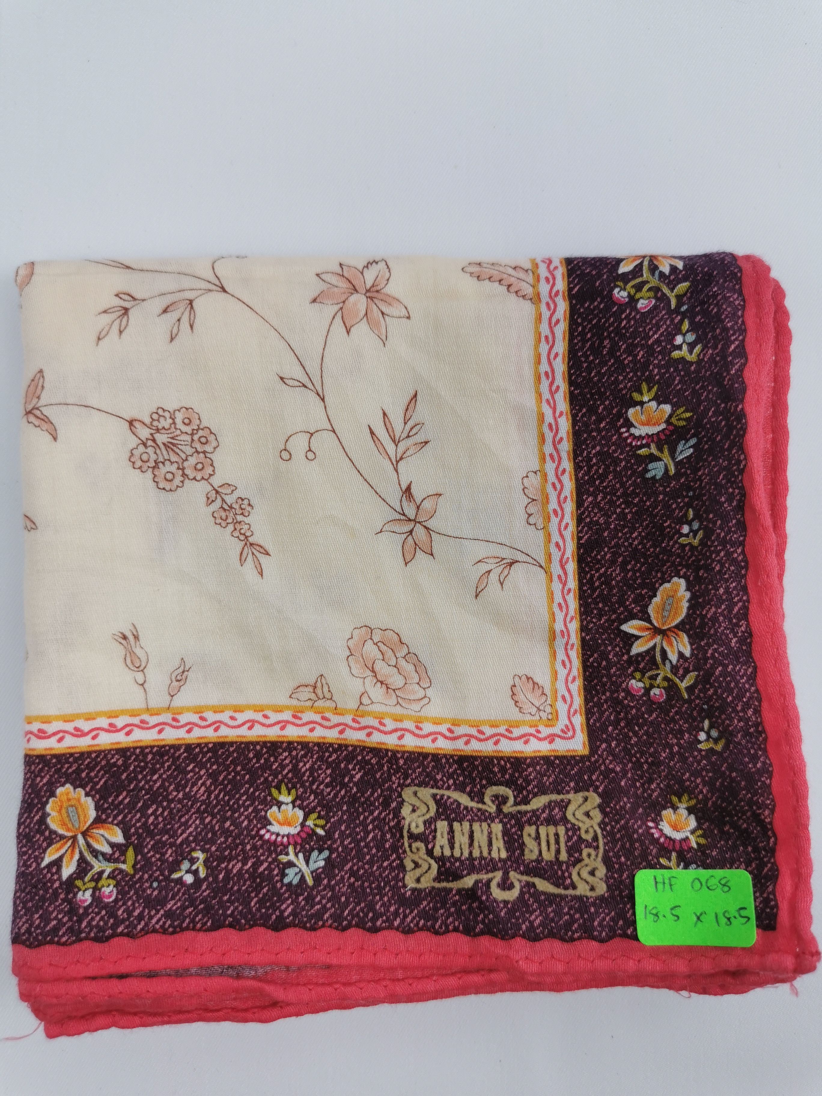 Vintage Anna sui handkerchief / bandana / neckerchief Size ONE SIZE - 4 Thumbnail