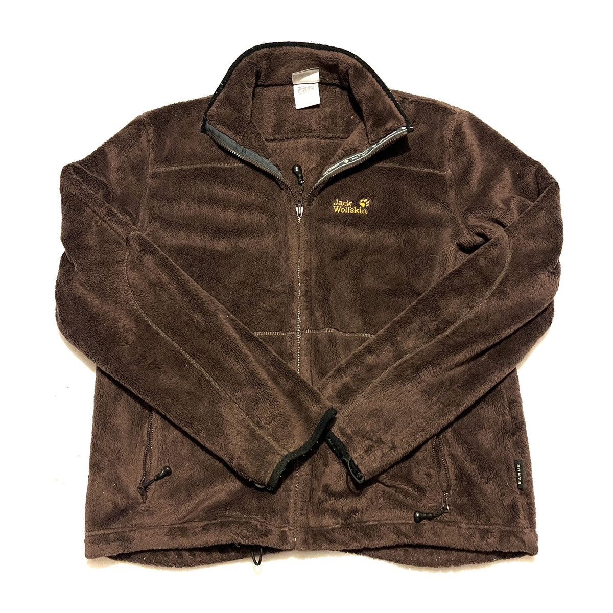 Jack Wolfskin Outdoor Brown Sherpa Fleece Sweatshirt