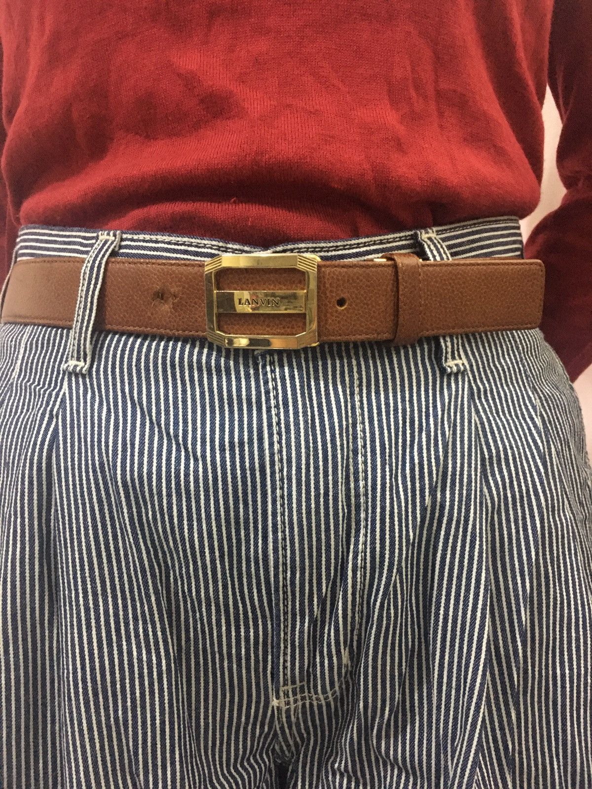 Lanvin vintage brown belt Size ONE SIZE - 1 Thumbnail