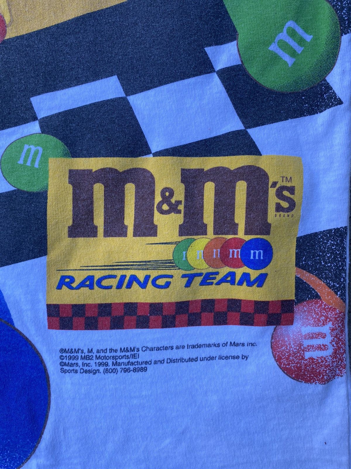 NASCAR × Vintage Vintage M&M’s Nascar Shirt Size US L / EU 52-54 / 3 - 6 Thumbnail