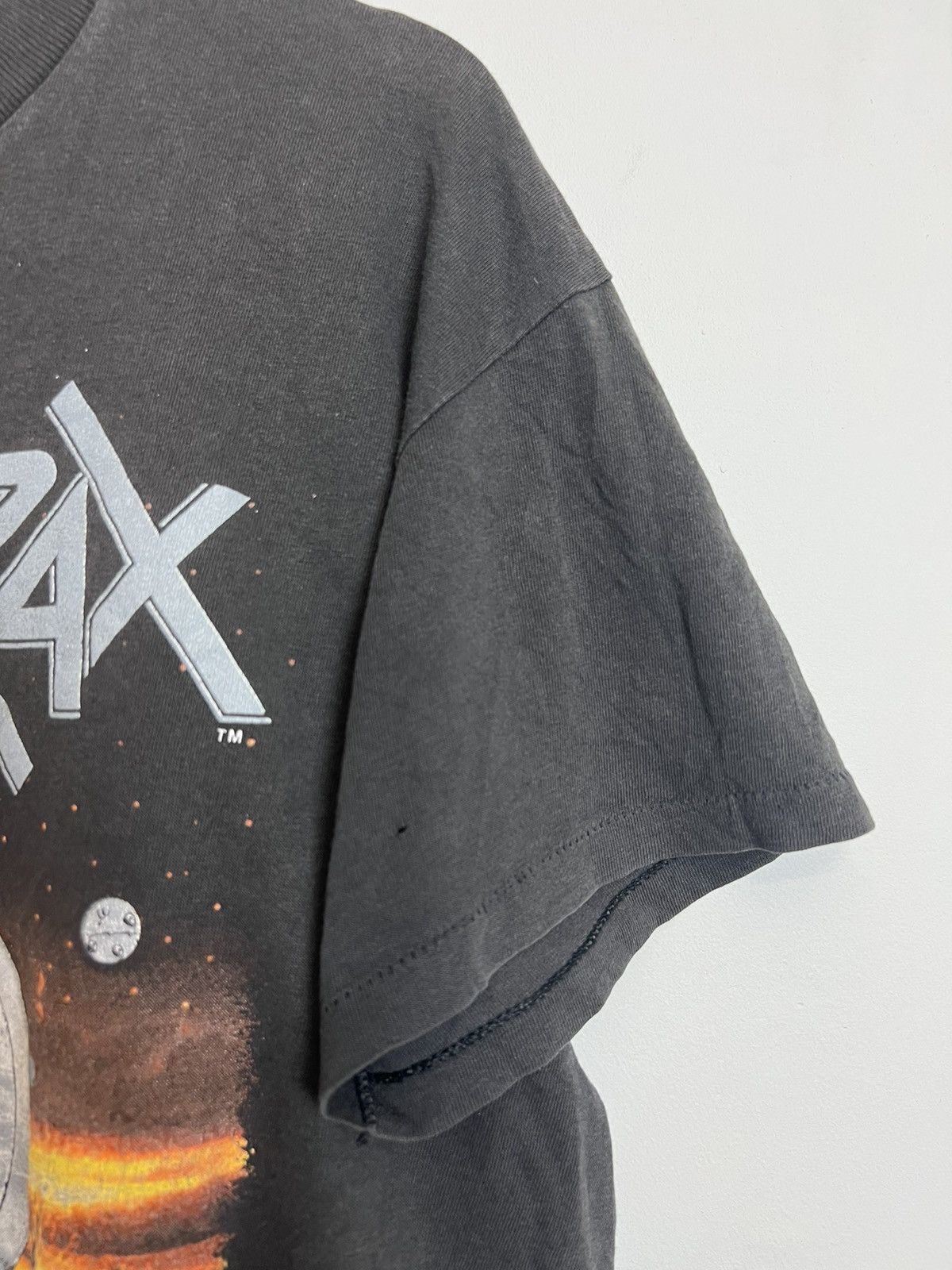 Band Tees Rare Vintage 1990 Anthrax Persistence Of Time Tour Band Tee Size US L / EU 52-54 / 3 - 8 Thumbnail