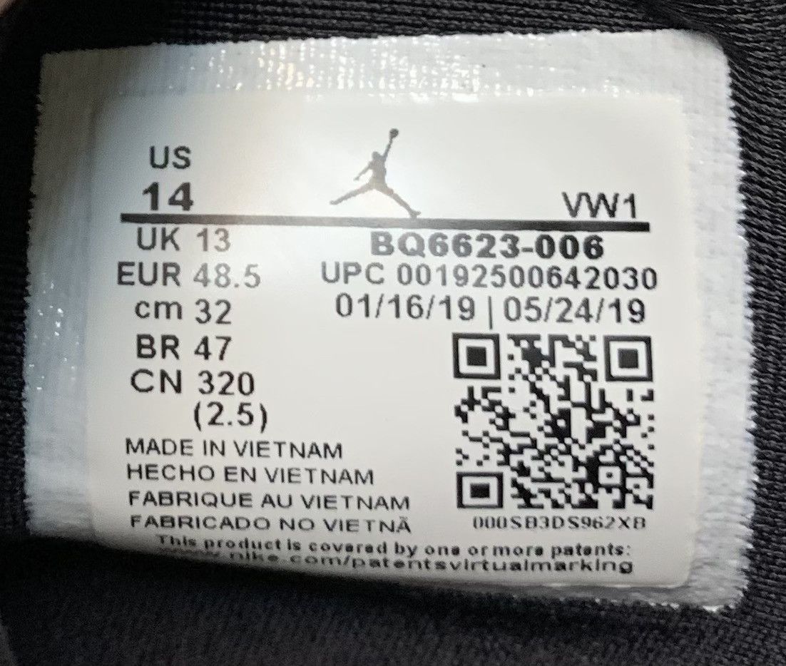 Jordan Brand Jordan Proto Max 720 Bred 14 US shoes sneakers Size US 14 / EU 47 - 9 Thumbnail