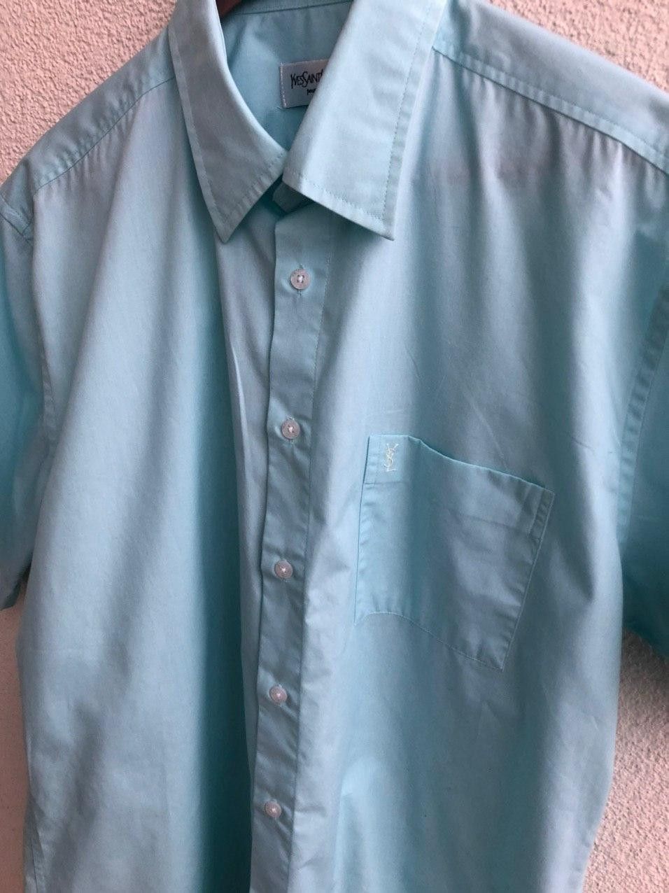 Yves Saint Laurent Summer Mint YSL Shirt Size US L / EU 52-54 / 3 - 7 Thumbnail