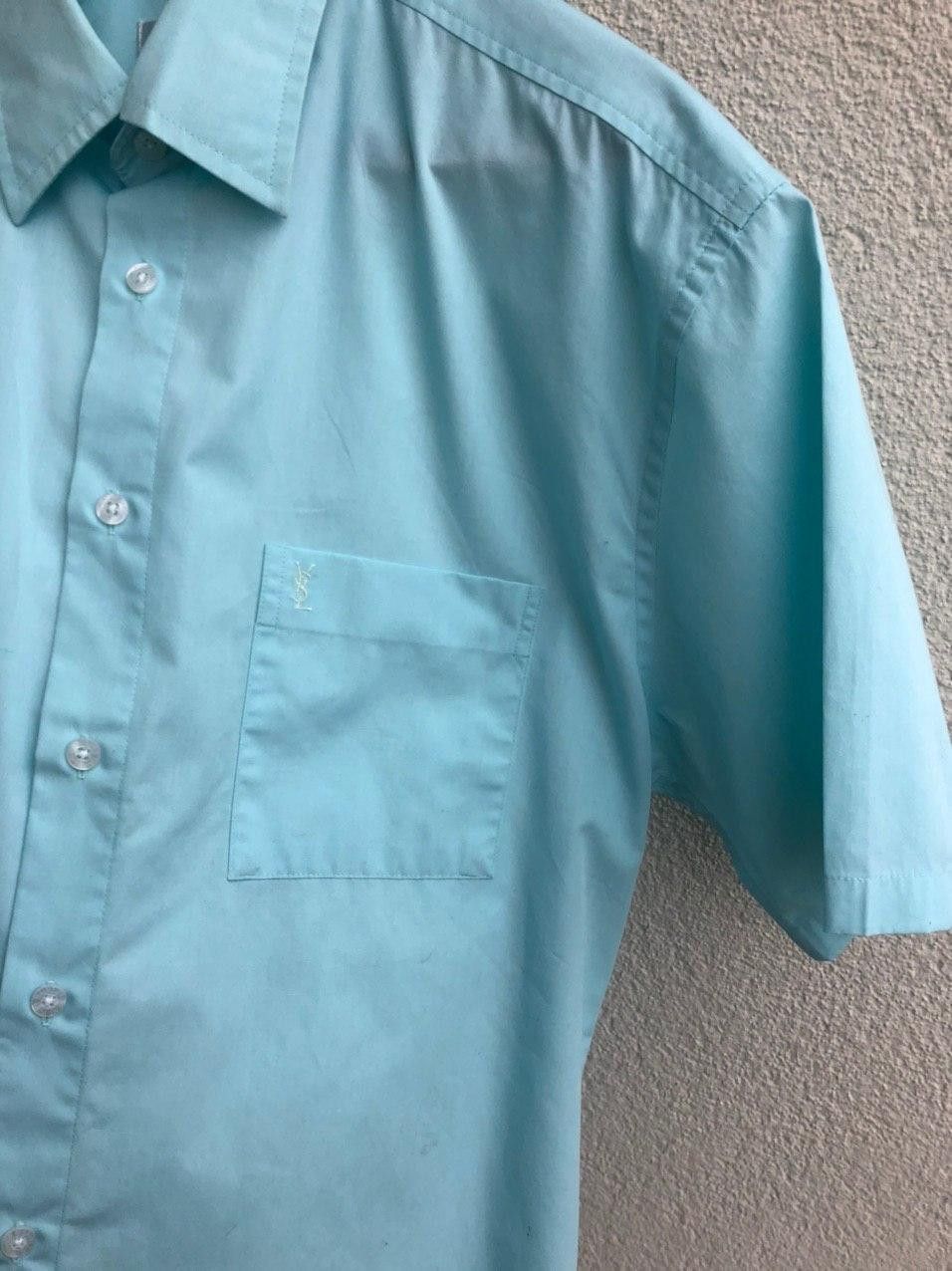 Yves Saint Laurent Summer Mint YSL Shirt Size US L / EU 52-54 / 3 - 3 Thumbnail
