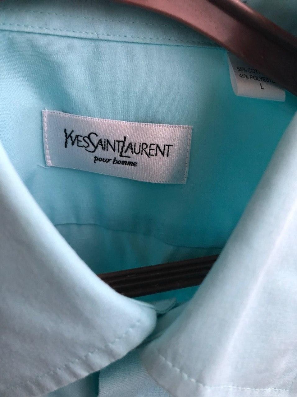 Yves Saint Laurent Summer Mint YSL Shirt Size US L / EU 52-54 / 3 - 4 Thumbnail