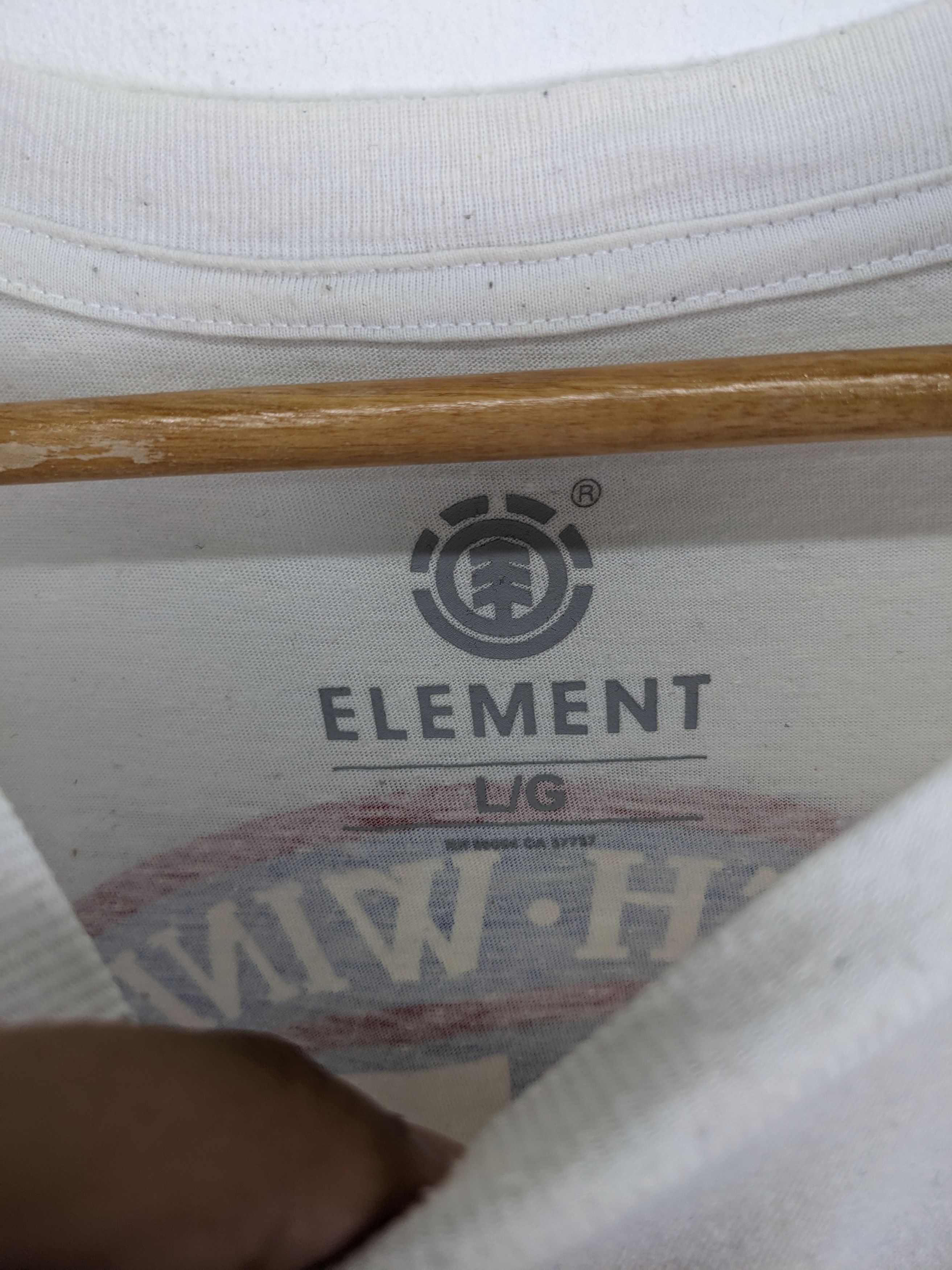 Element Element Tee Earth Wind Water Fire Spell Out Size US L / EU 52-54 / 3 - 8 Thumbnail