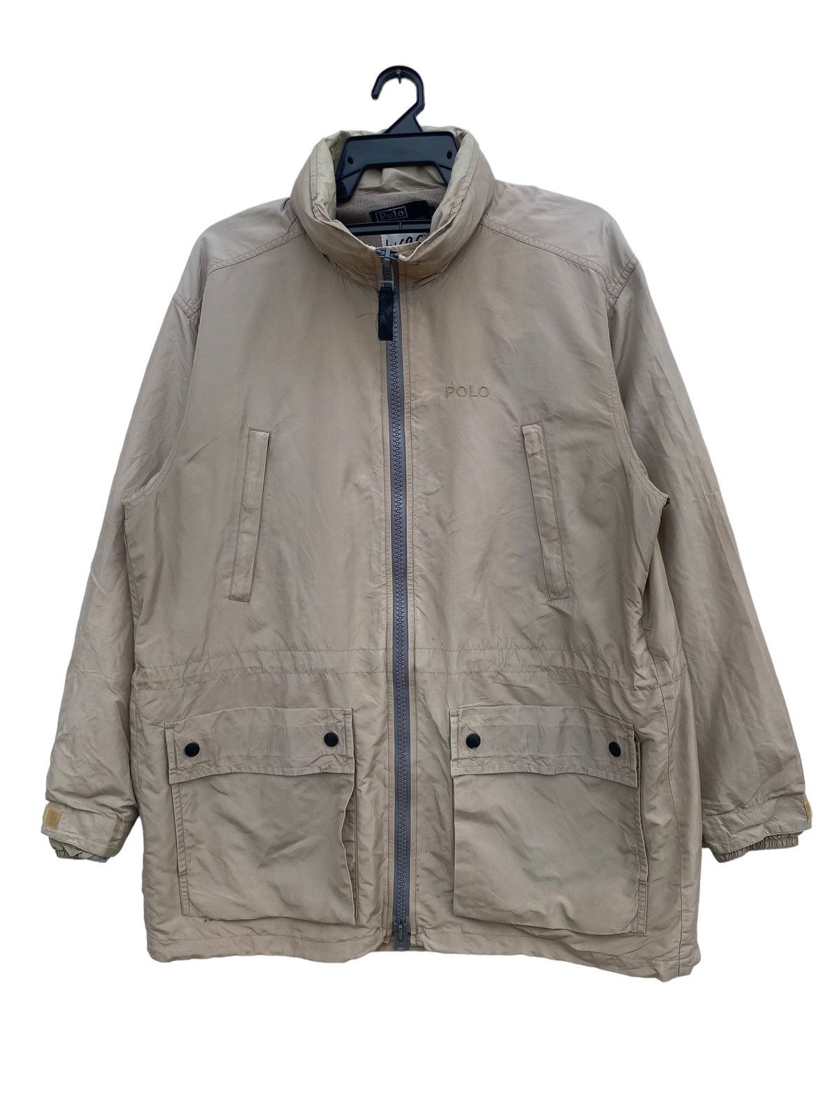 Vintage Vintage Polo Ralph Lauren Safari Nylon Jacket Size US L / EU 52-54 / 3 - 1 Thumbnail