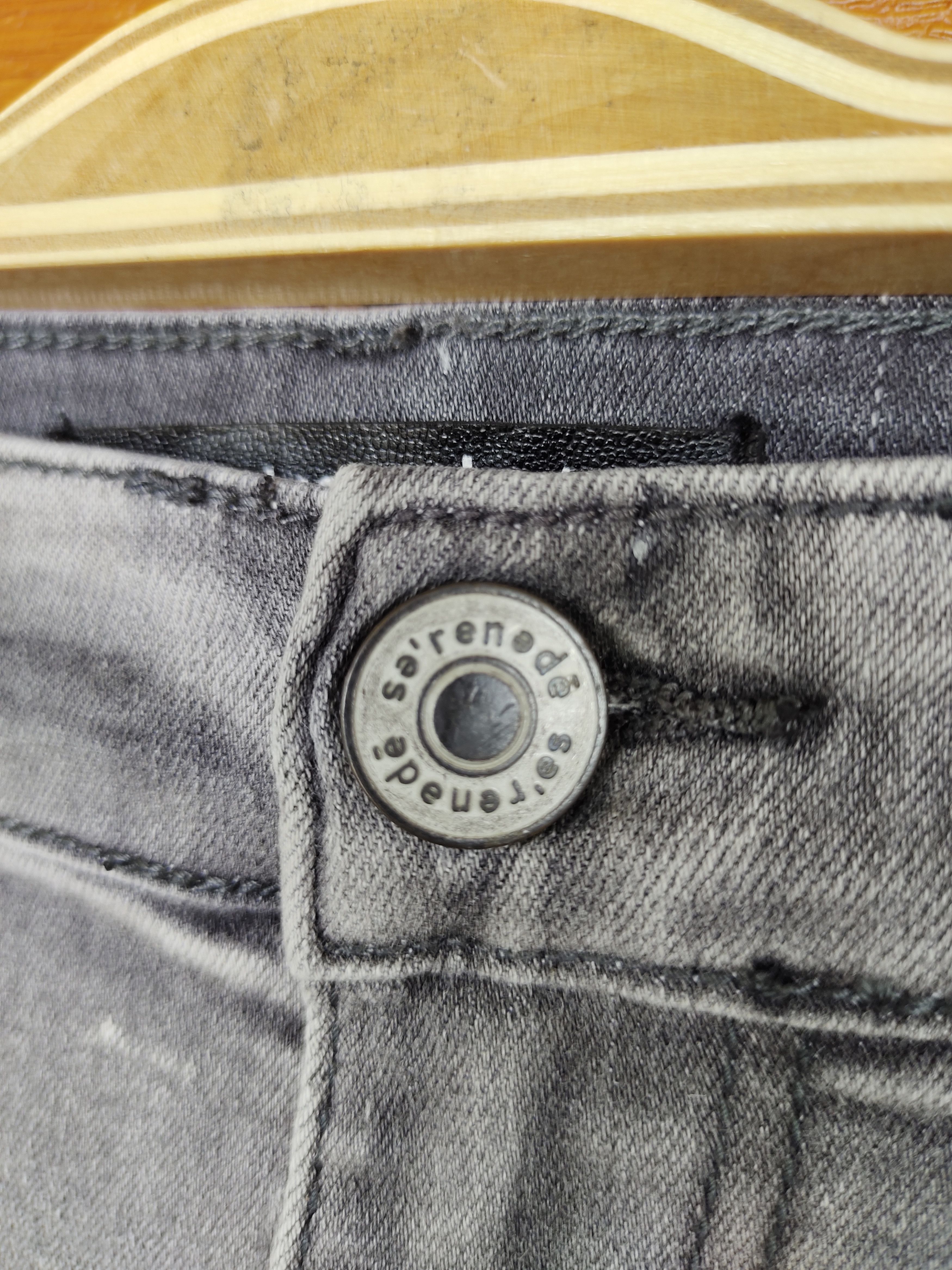 Comme des Garcons × Undercover SERENEDE Bondage Skinny Denim Jeans Streetwear y2k Size US 34 / EU 50 - 17 Thumbnail