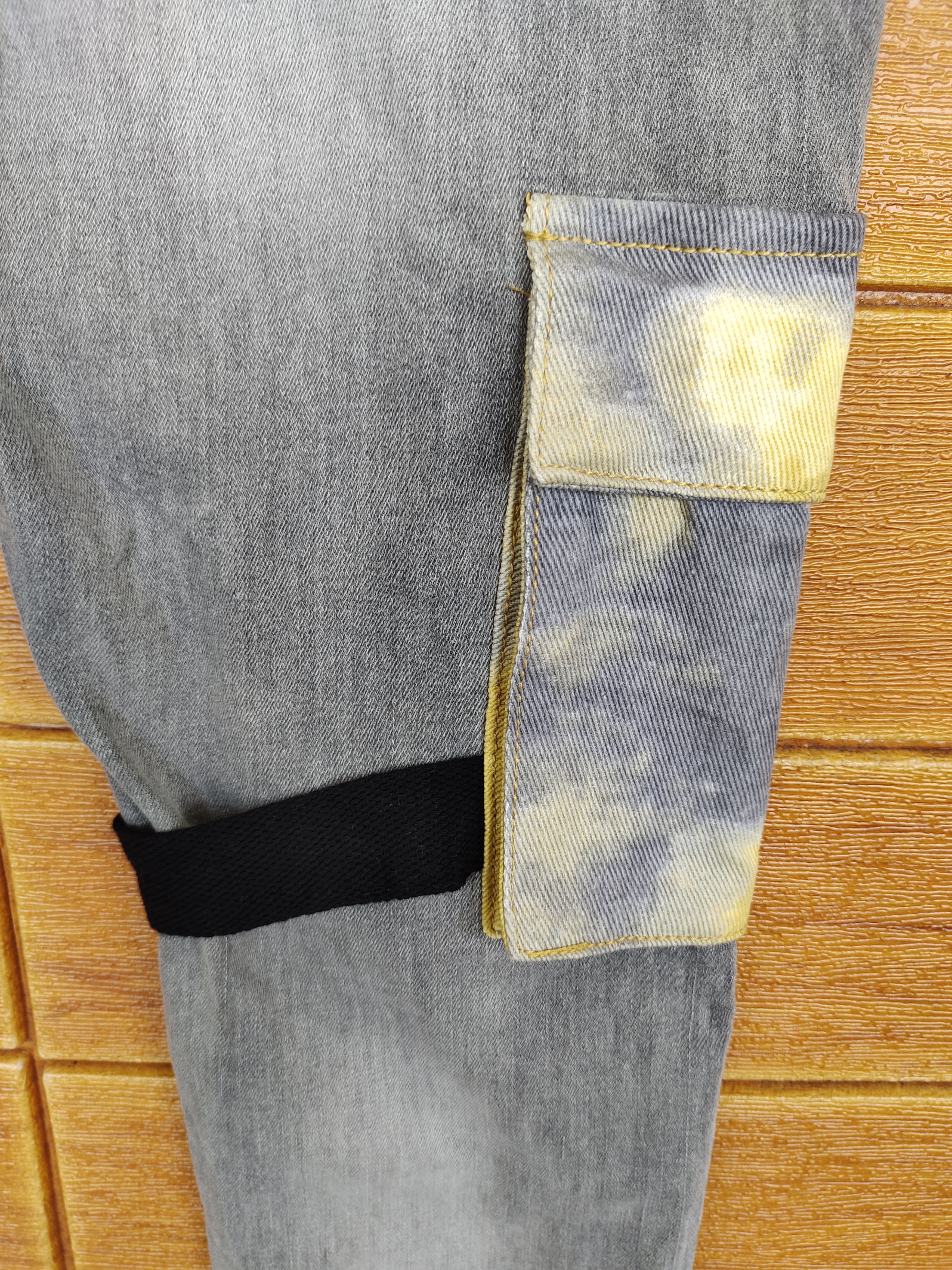 Comme des Garcons × Undercover SERENEDE Bondage Skinny Denim Jeans Streetwear y2k Size US 34 / EU 50 - 13 Thumbnail