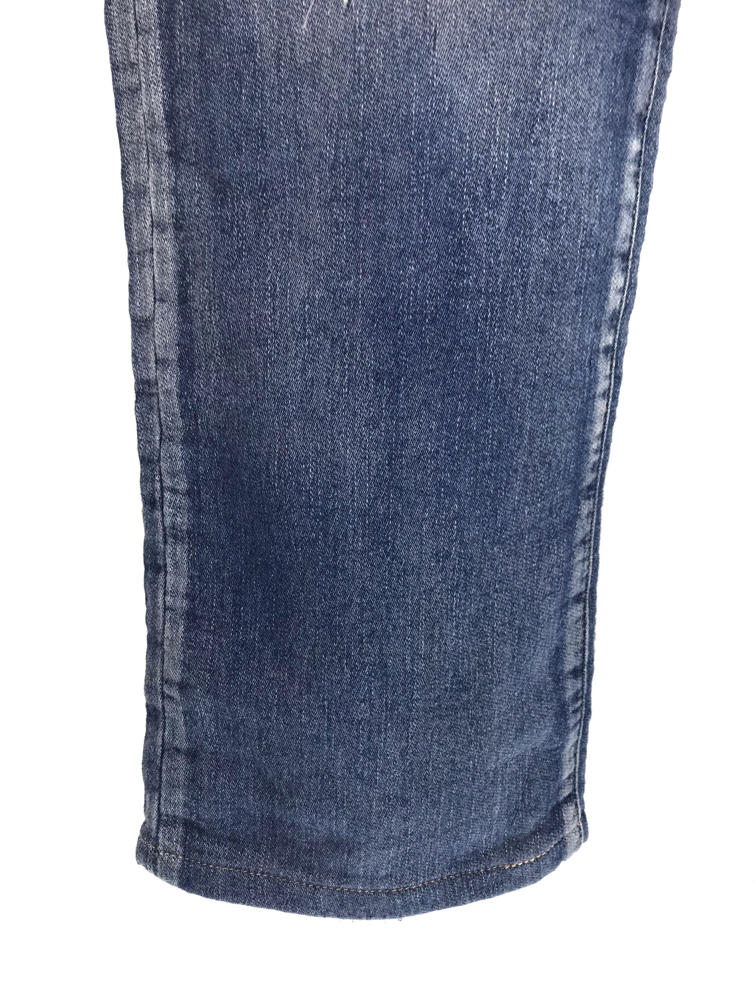 FOB Factory FOB FACTORY Boro Distressed Soft Denim Jeans Size US 34 / EU 50 - 6 Thumbnail