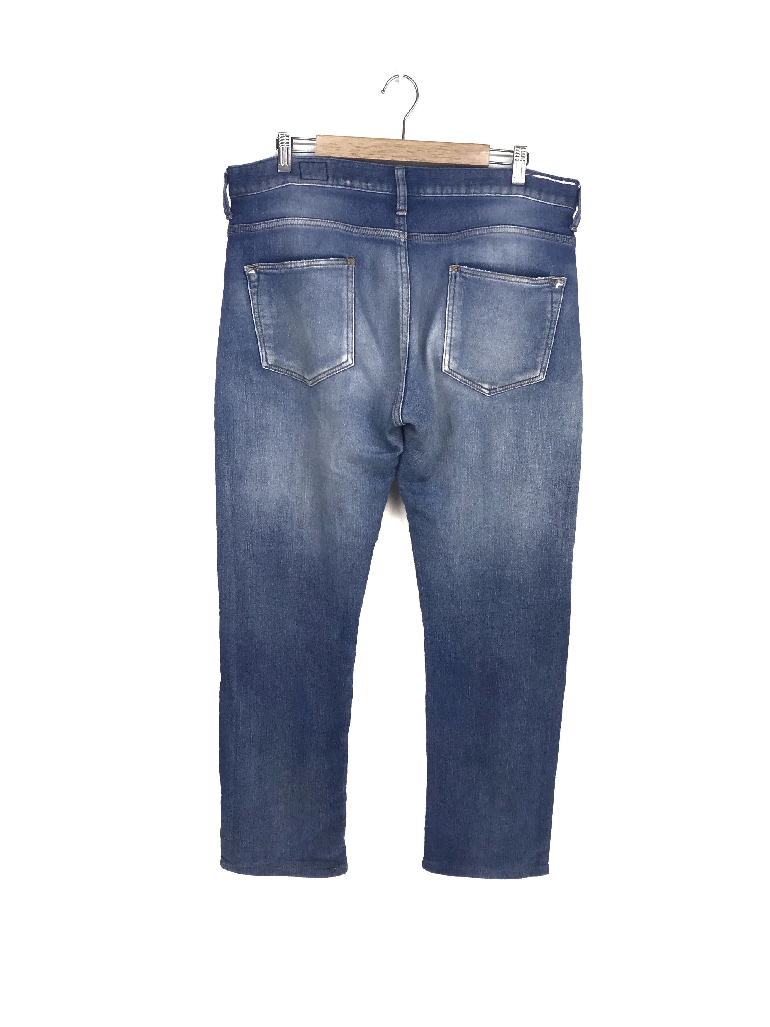 FOB Factory FOB FACTORY Boro Distressed Soft Denim Jeans Size US 34 / EU 50 - 9 Thumbnail