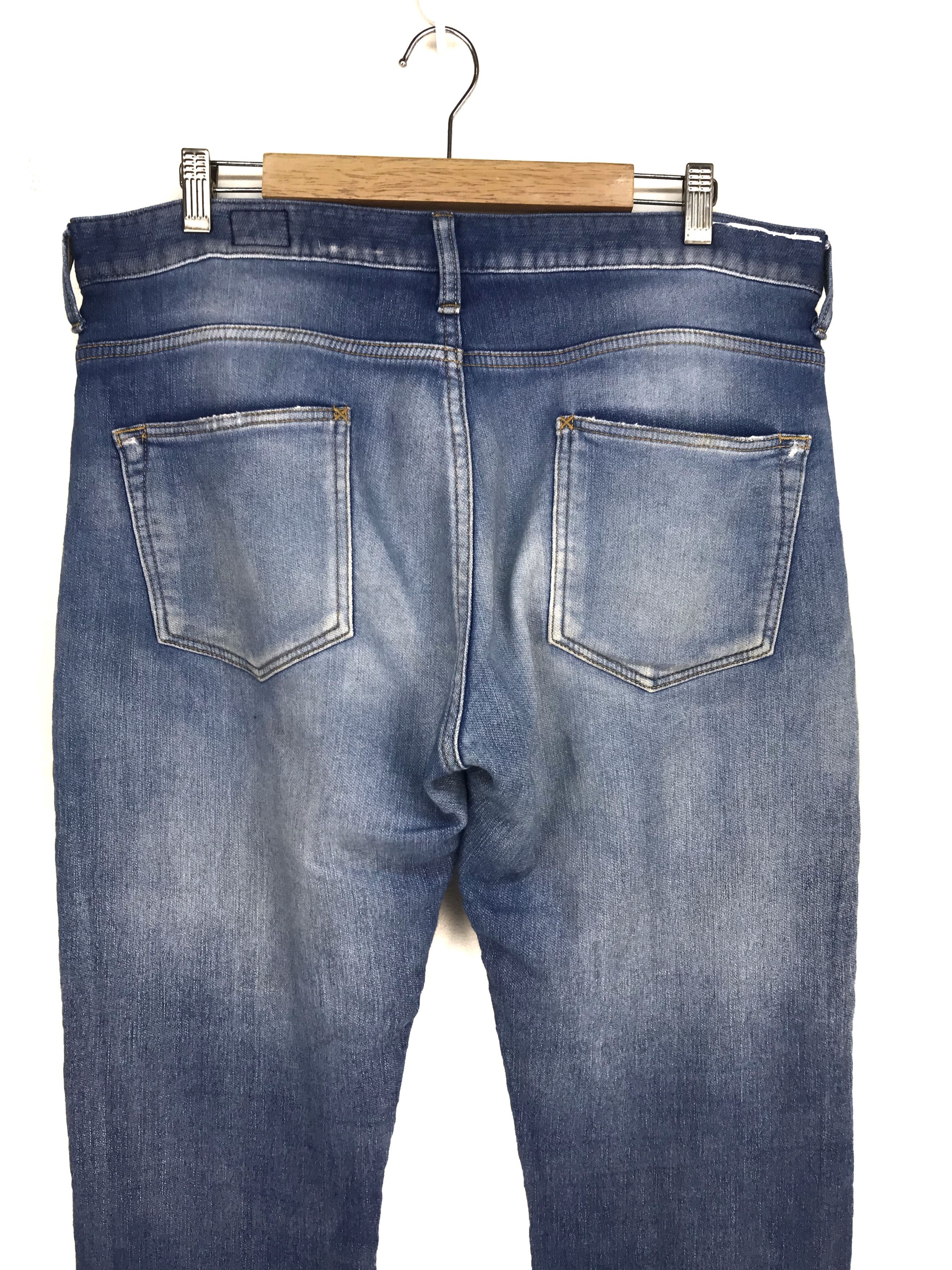 FOB Factory FOB FACTORY Boro Distressed Soft Denim Jeans Size US 34 / EU 50 - 10 Thumbnail