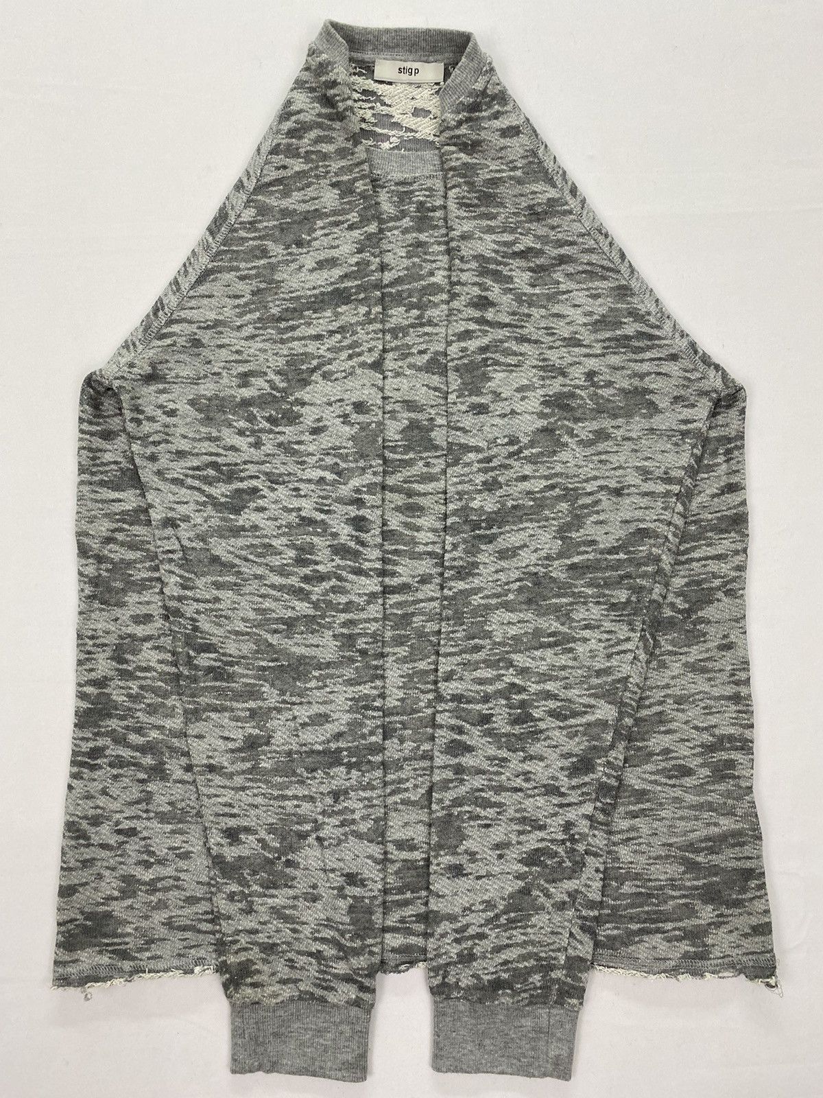 Japanese Brand Stig P Distressed Tshirt Size US XS / EU 42 / 0 - 5 Thumbnail