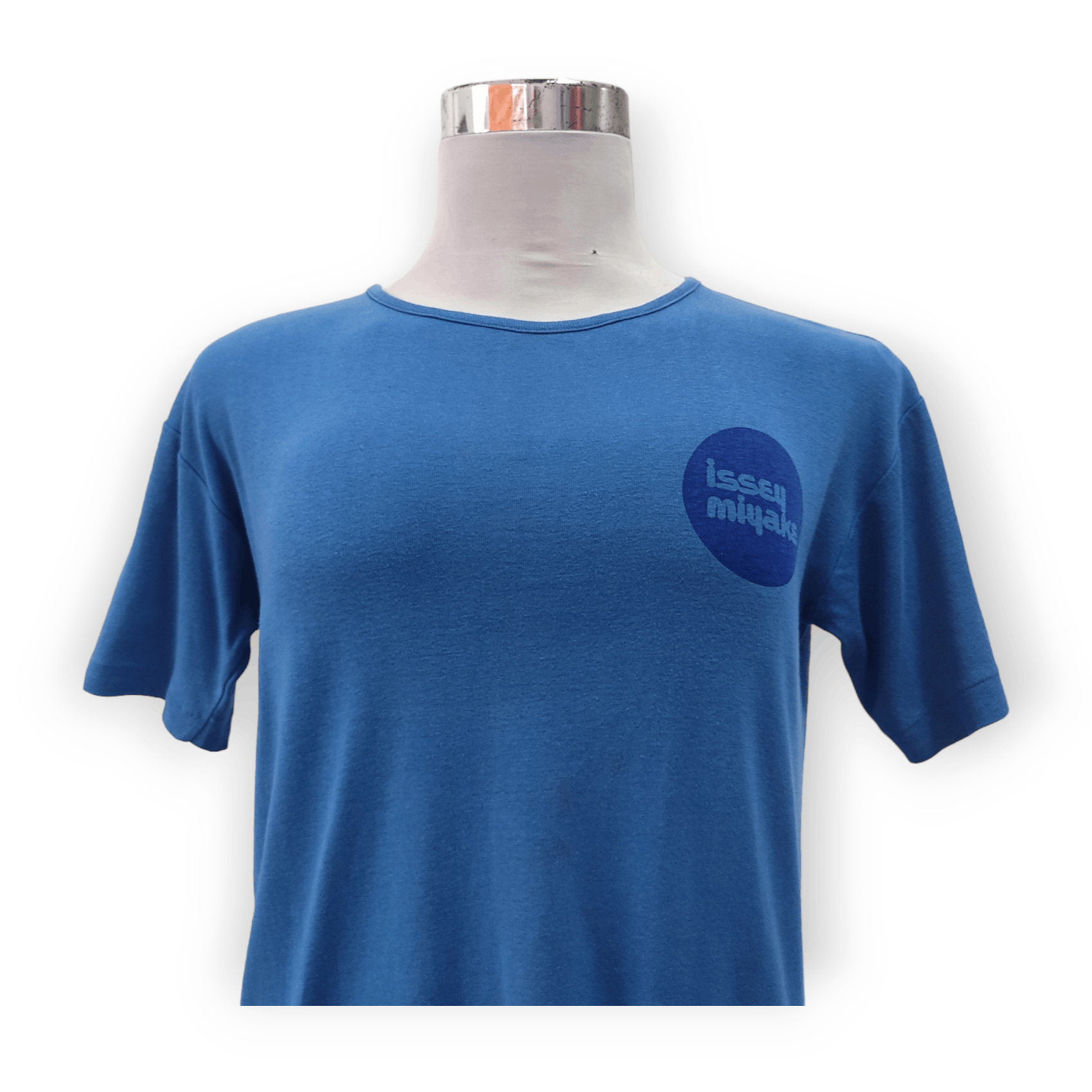 Issey Miyake 💥 OG Vintage 70s ISSEY MIYAKE Plain Logo T-shirt Size US S / EU 44-46 / 1 - 2 Thumbnail