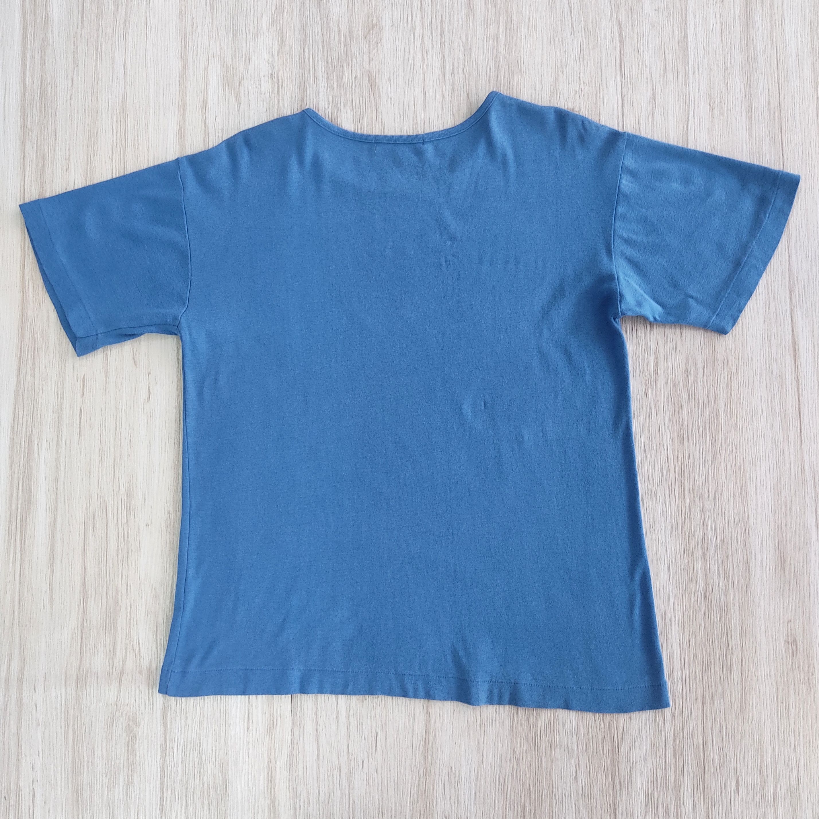 Issey Miyake 💥 OG Vintage 70s ISSEY MIYAKE Plain Logo T-shirt Size US S / EU 44-46 / 1 - 12 Thumbnail