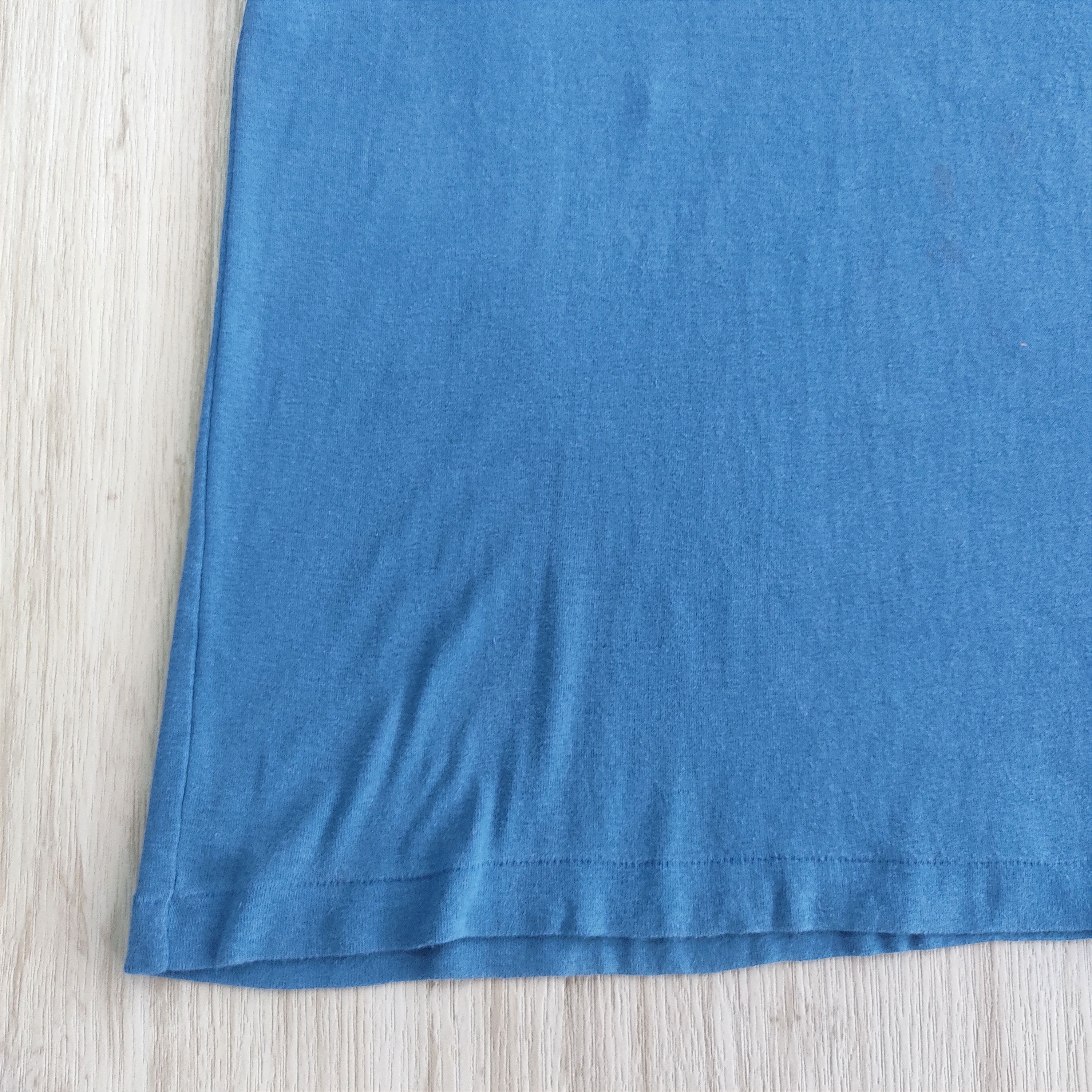 Issey Miyake 💥 OG Vintage 70s ISSEY MIYAKE Plain Logo T-shirt Size US S / EU 44-46 / 1 - 11 Thumbnail