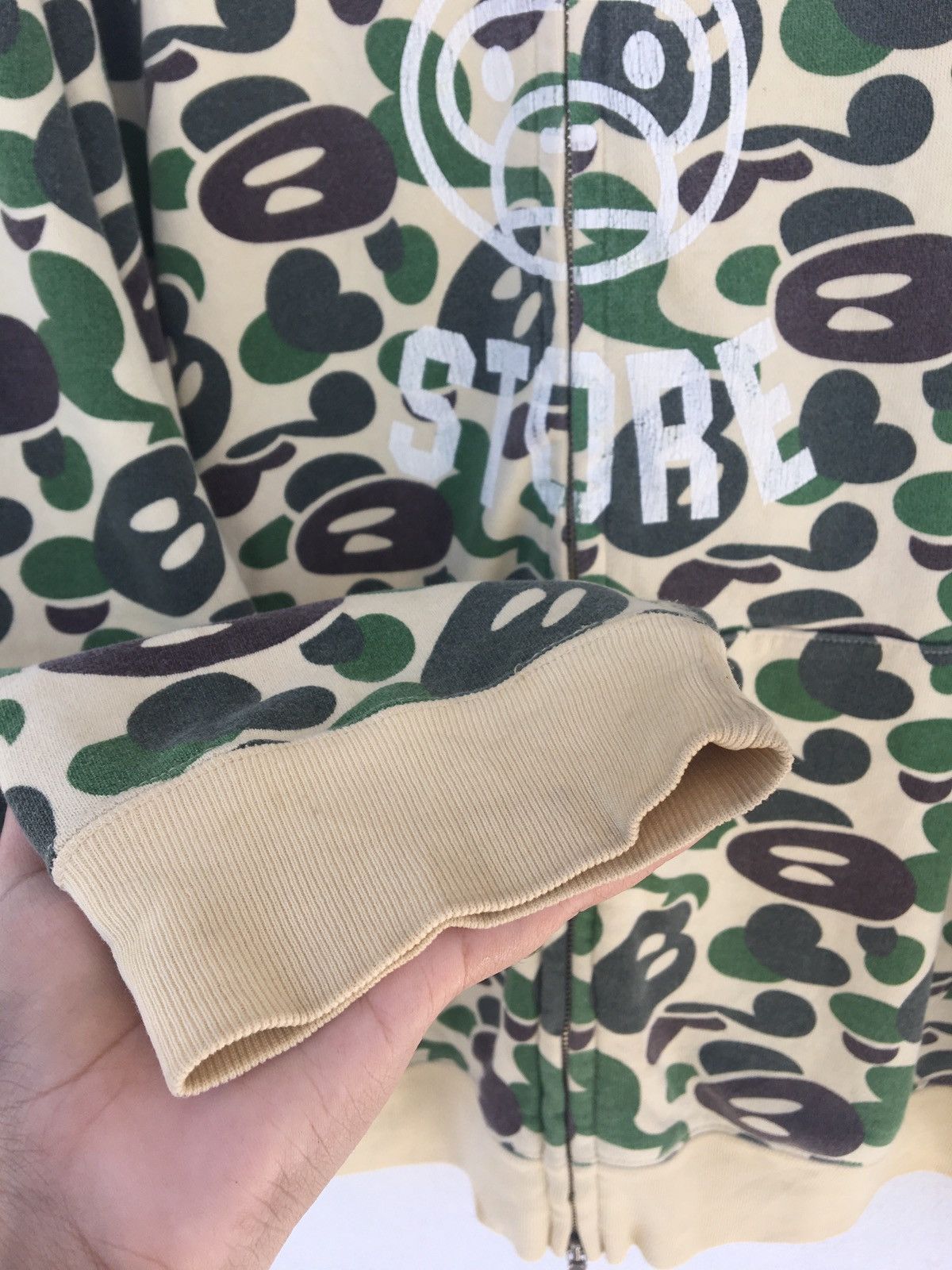 Bape Baby Milo Store ABC Camo Full Zip Hoodie (2005) Size US L / EU 52-54 / 3 - 5 Thumbnail