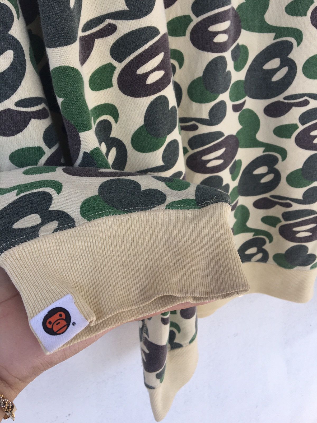 Bape Baby Milo Store ABC Camo Full Zip Hoodie (2005) Size US L / EU 52-54 / 3 - 6 Thumbnail