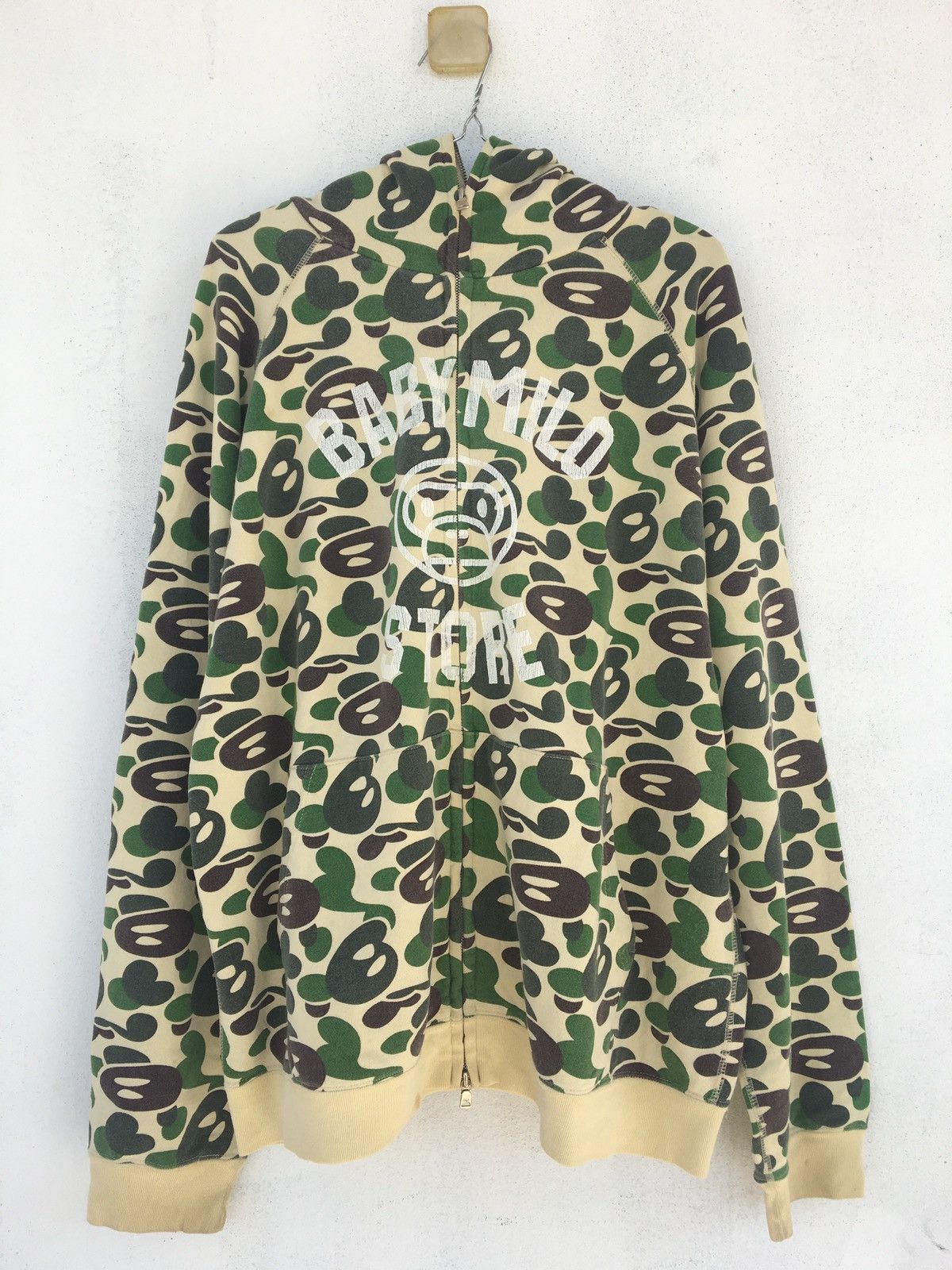 Bape Baby Milo Store ABC Camo Full Zip Hoodie (2005) Size US L / EU 52-54 / 3 - 1 Thumbnail