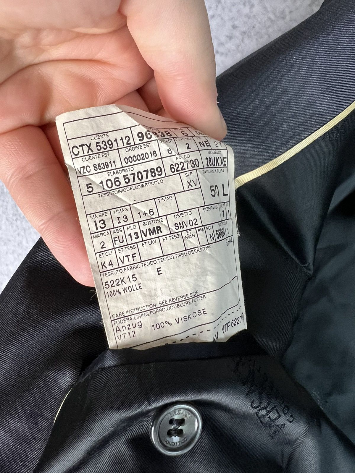 Designer × Versace Versace Collection blazer Size 50L - 3 Thumbnail