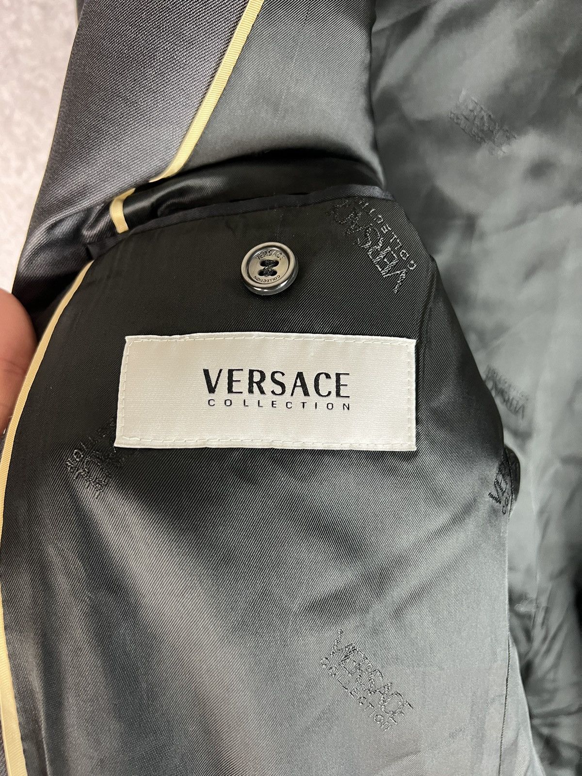 Designer × Versace Versace Collection blazer Size 50L - 2 Thumbnail