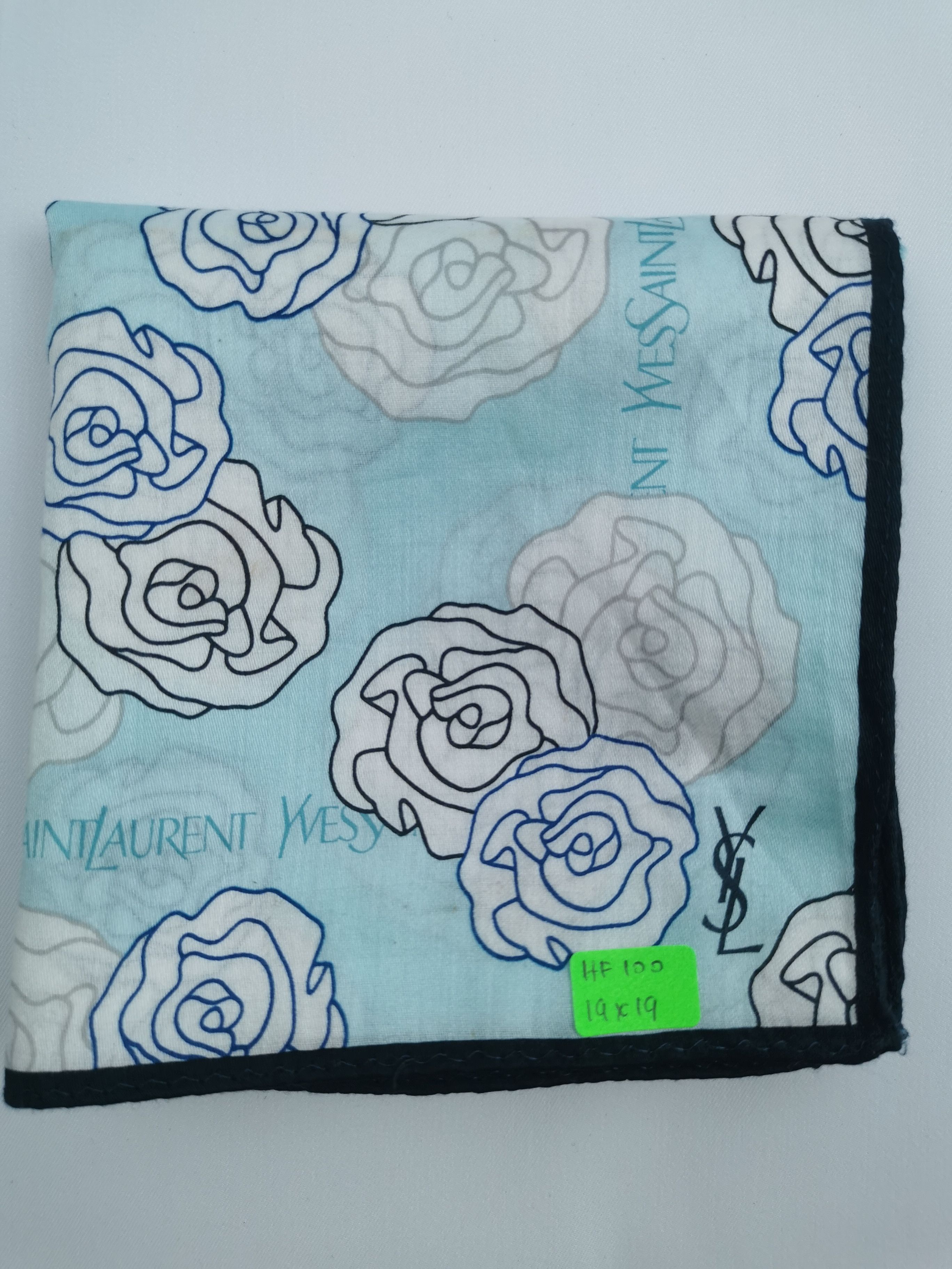 Vintage × Yves Saint Laurent Yves saint laurent handkerchief / bandana / neckerchief Size ONE SIZE - 4 Thumbnail