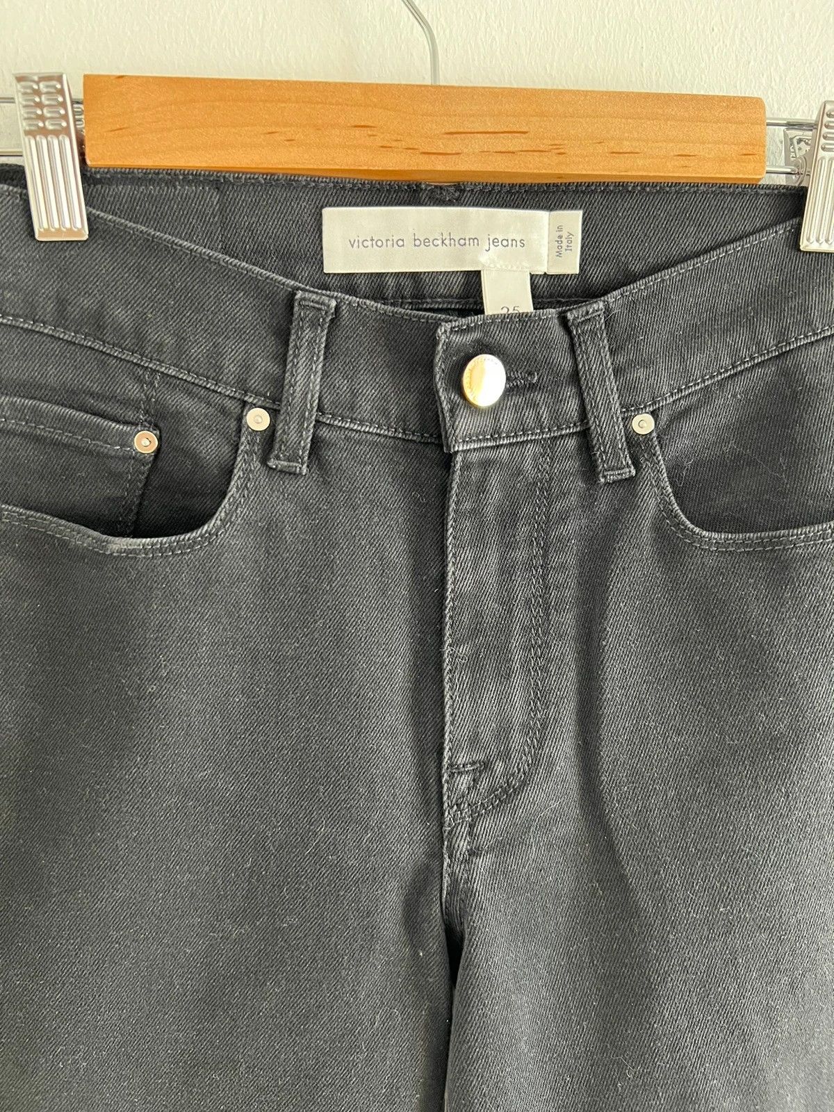 Victoria Beckham Victoria Beckham Black Patch Pants Size 25" / US 0 / IT 36 - 4 Thumbnail