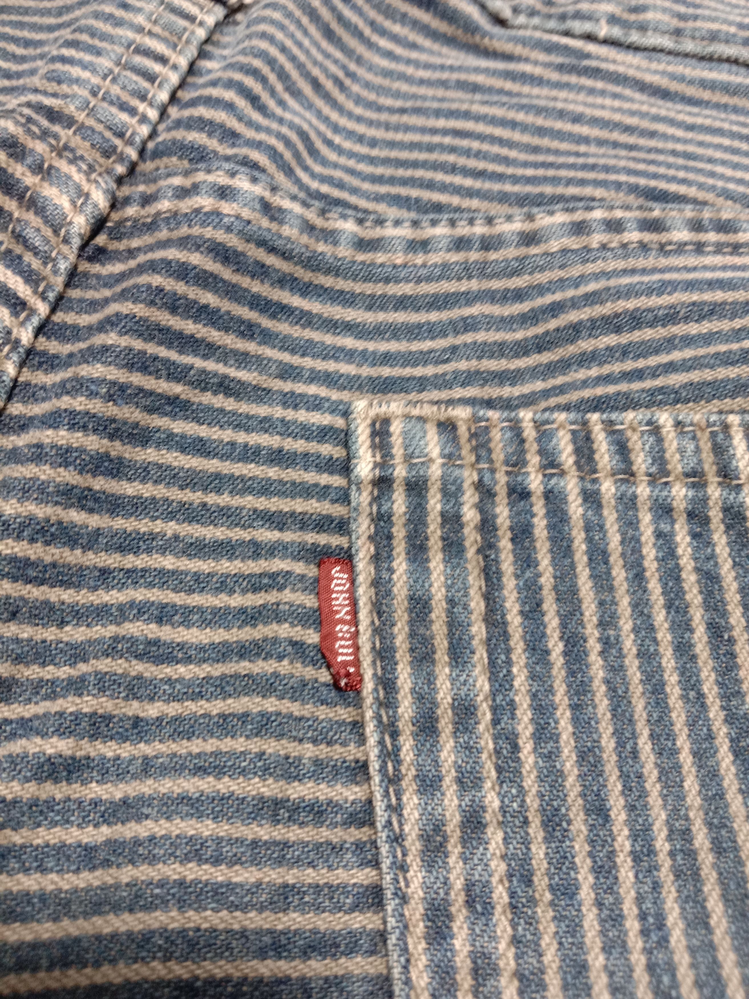 Japanese Brand × Johnbull JOHN BULL Hickory Pants Skinny Slim fits Size 29" - 6 Thumbnail