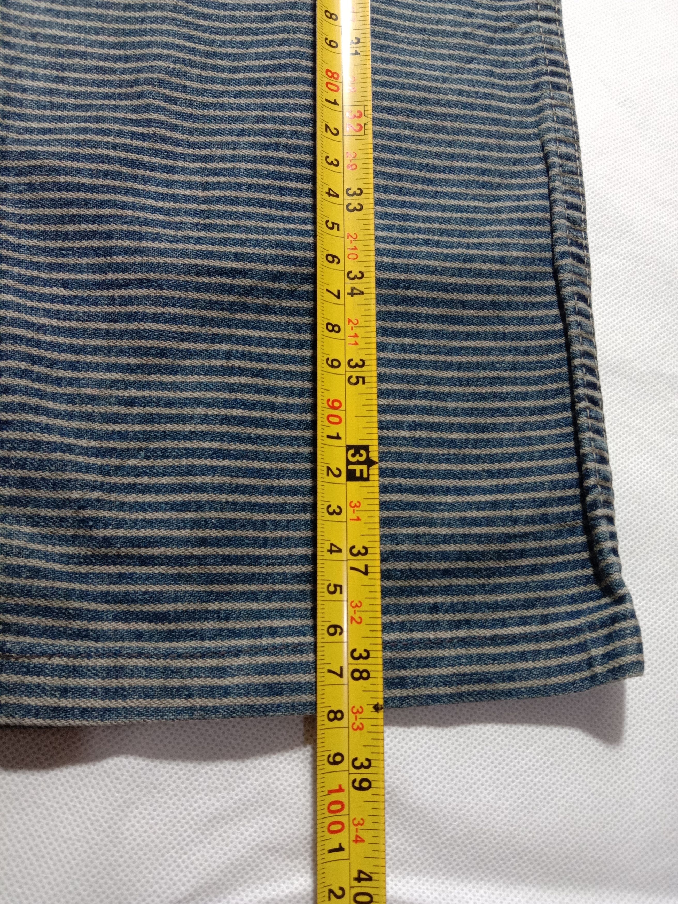 Japanese Brand × Johnbull JOHN BULL Hickory Pants Skinny Slim fits Size 29" - 11 Thumbnail