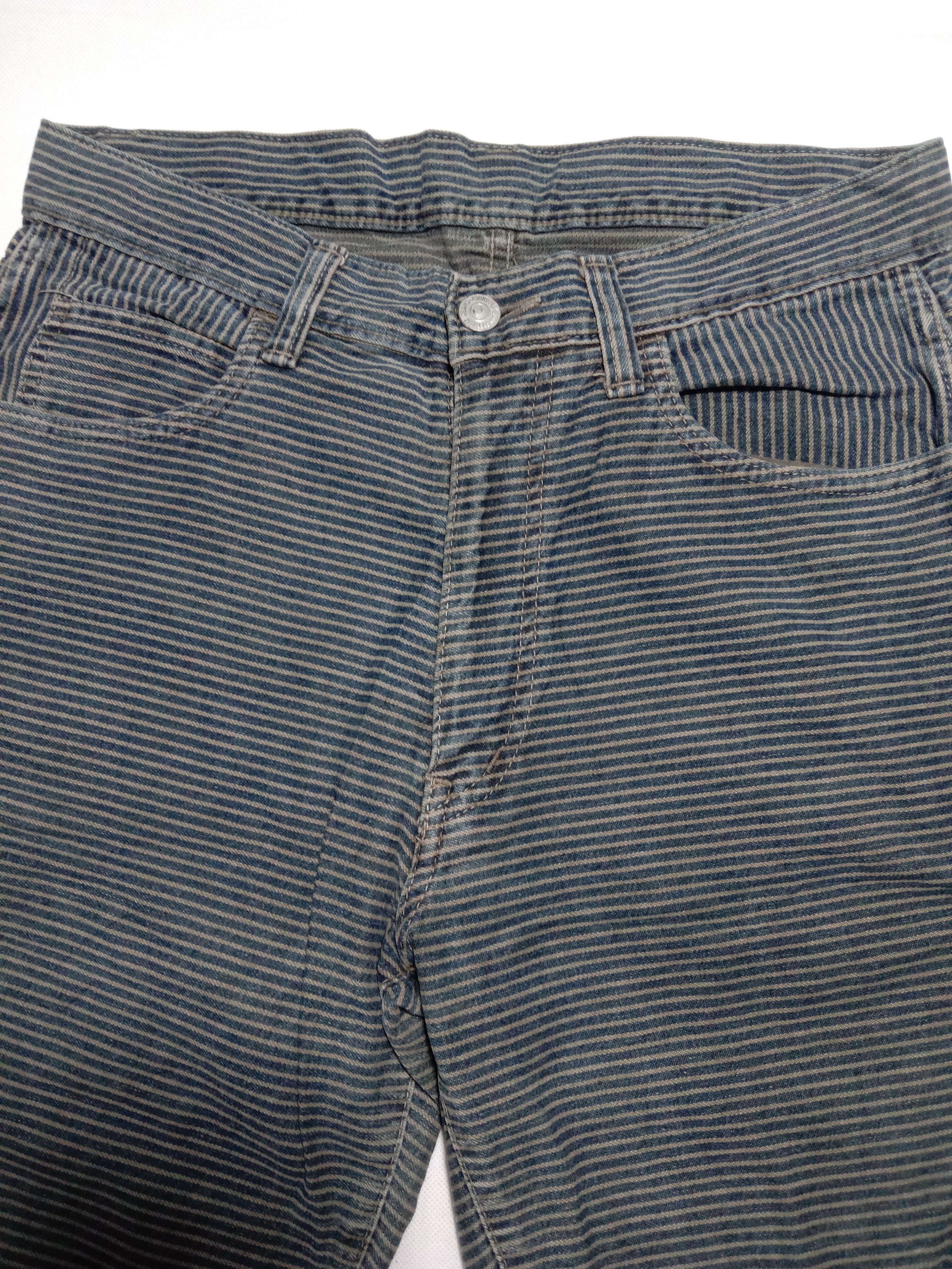 Japanese Brand × Johnbull JOHN BULL Hickory Pants Skinny Slim fits Size 29" - 2 Thumbnail