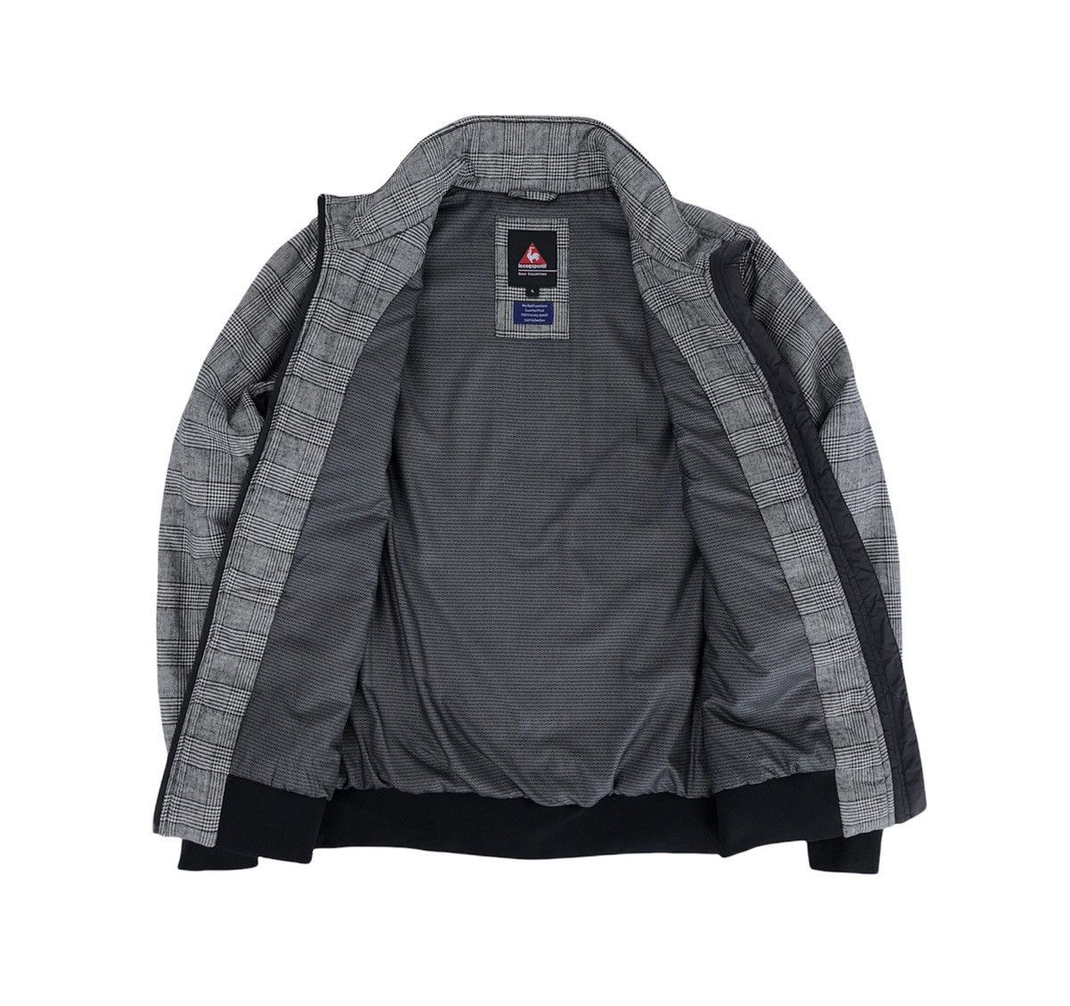 Le Coq Sportif Lecoqsportif GolfCollection Houndstooth Light Puffer Jacket Size US M / EU 48-50 / 2 - 13 Thumbnail