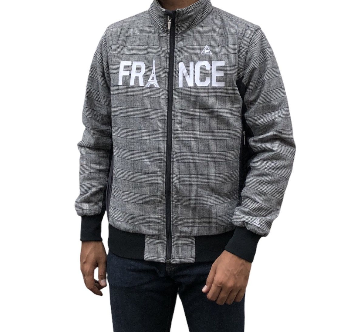 Le Coq Sportif Lecoqsportif GolfCollection Houndstooth Light Puffer Jacket Size US M / EU 48-50 / 2 - 8 Thumbnail