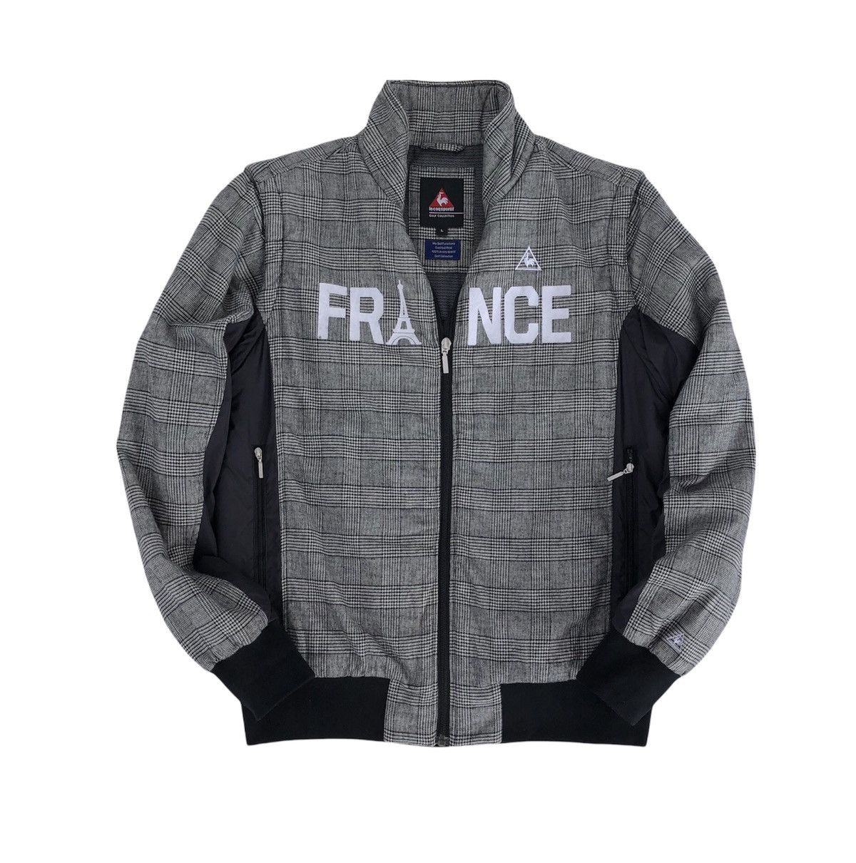 Le Coq Sportif Lecoqsportif GolfCollection Houndstooth Light Puffer Jacket Size US M / EU 48-50 / 2 - 10 Thumbnail