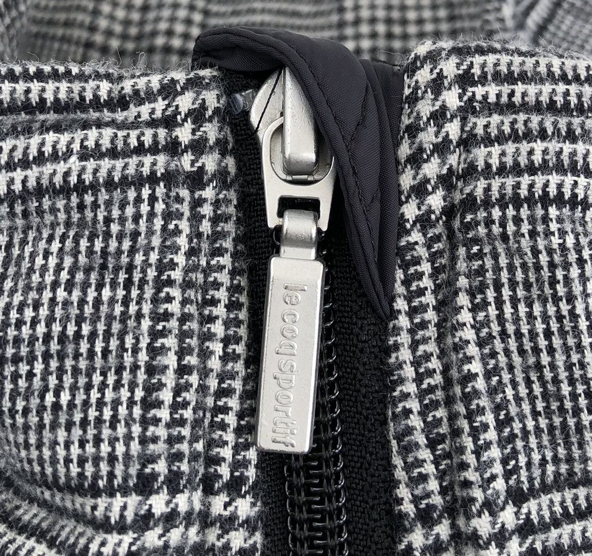 Le Coq Sportif Lecoqsportif GolfCollection Houndstooth Light Puffer Jacket Size US M / EU 48-50 / 2 - 18 Thumbnail