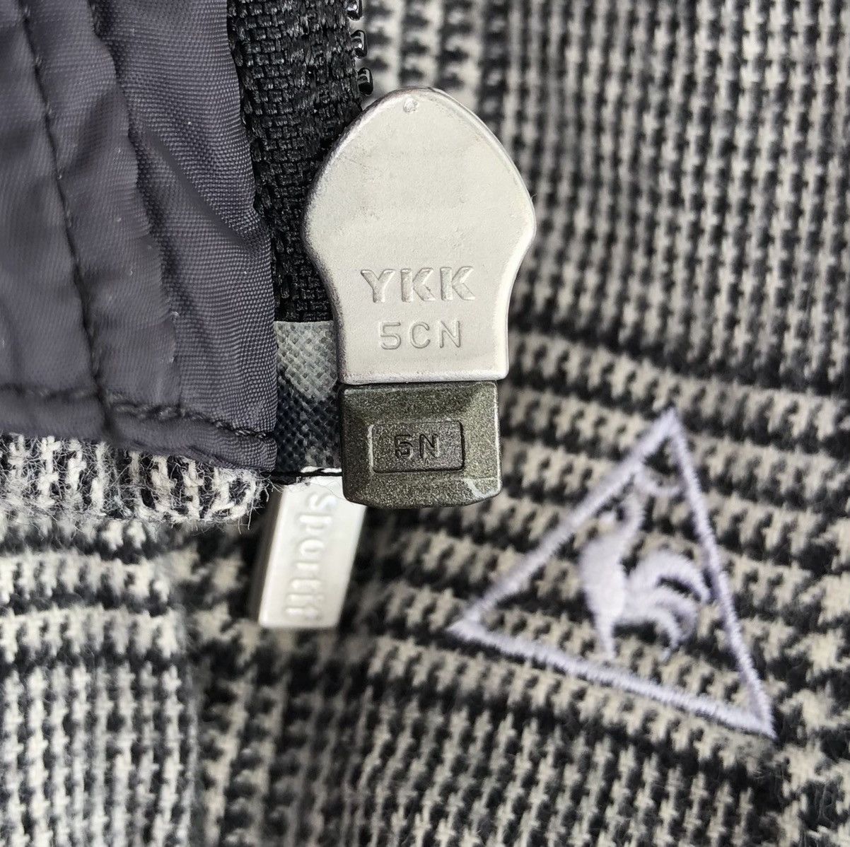 Le Coq Sportif Lecoqsportif GolfCollection Houndstooth Light Puffer Jacket Size US M / EU 48-50 / 2 - 19 Thumbnail