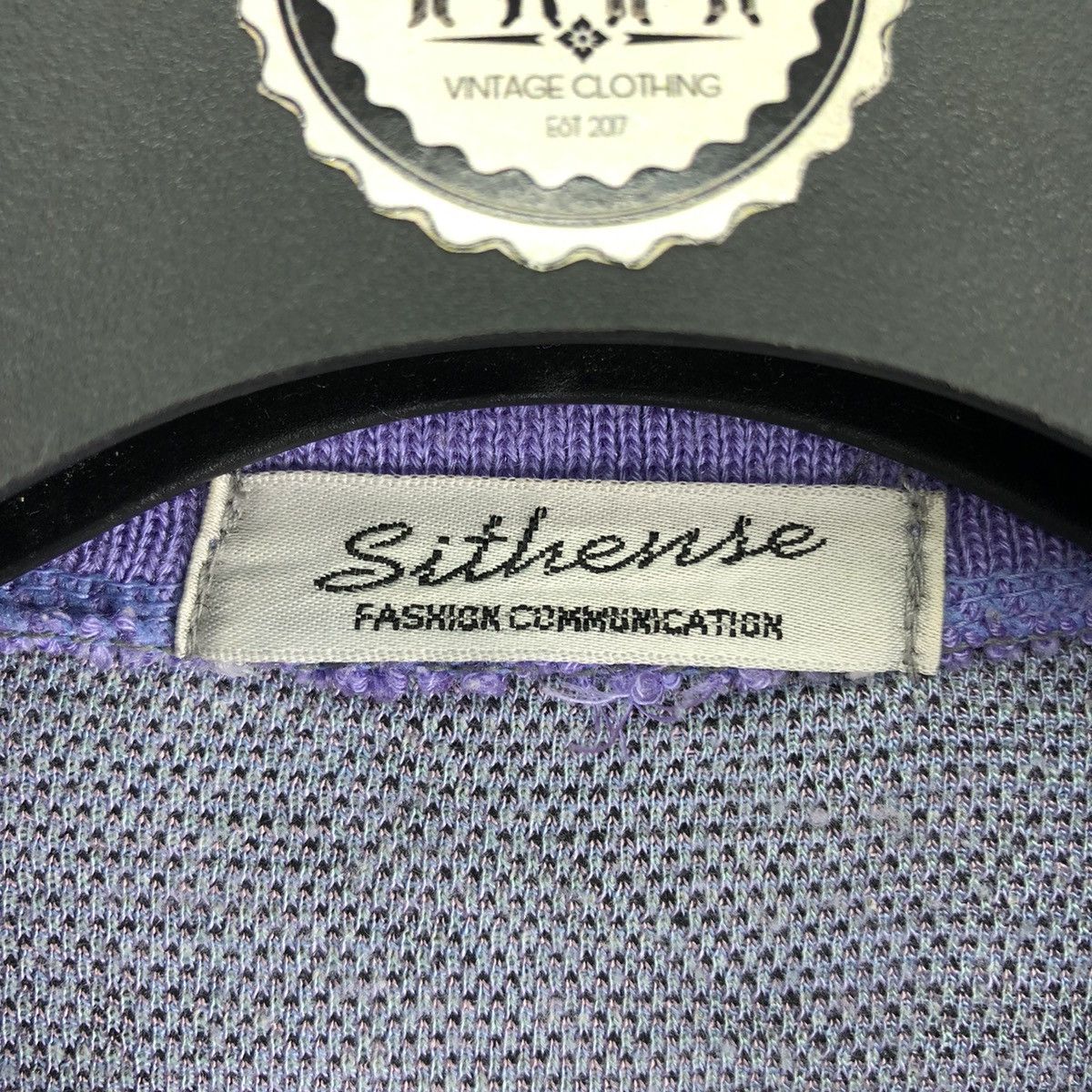 Aran Isles Knitwear Vintage 90's Polo Knit Tee Japan Brand by Sithense Size S / US 4 / IT 40 - 12 Thumbnail