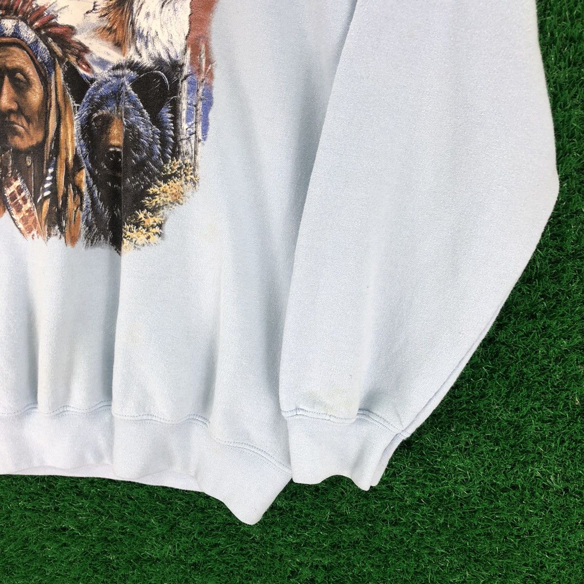 Native Vintage Red Indian Native Sweatshirt Size US M / EU 48-50 / 2 - 3 Thumbnail