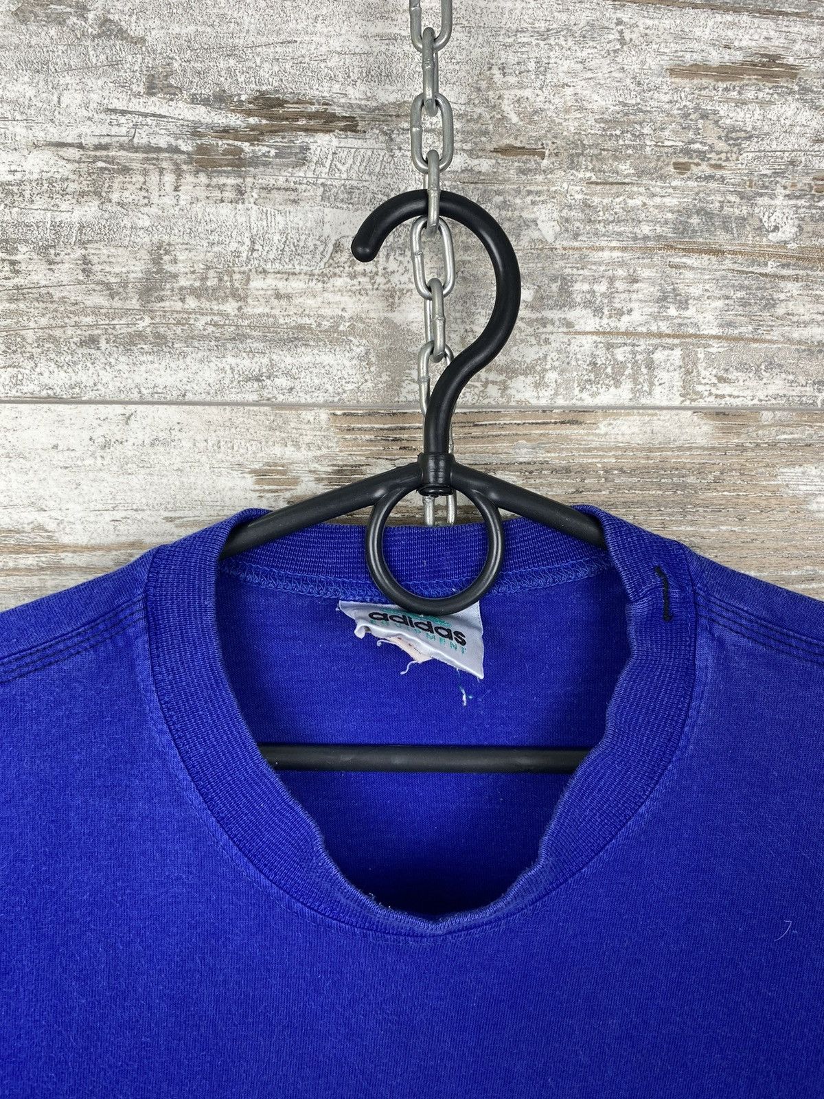 Adidas × Equipment × Vintage Mens Vintage Adidas equipment T Shirt big logo streetwear Size US M / EU 48-50 / 2 - 4 Thumbnail
