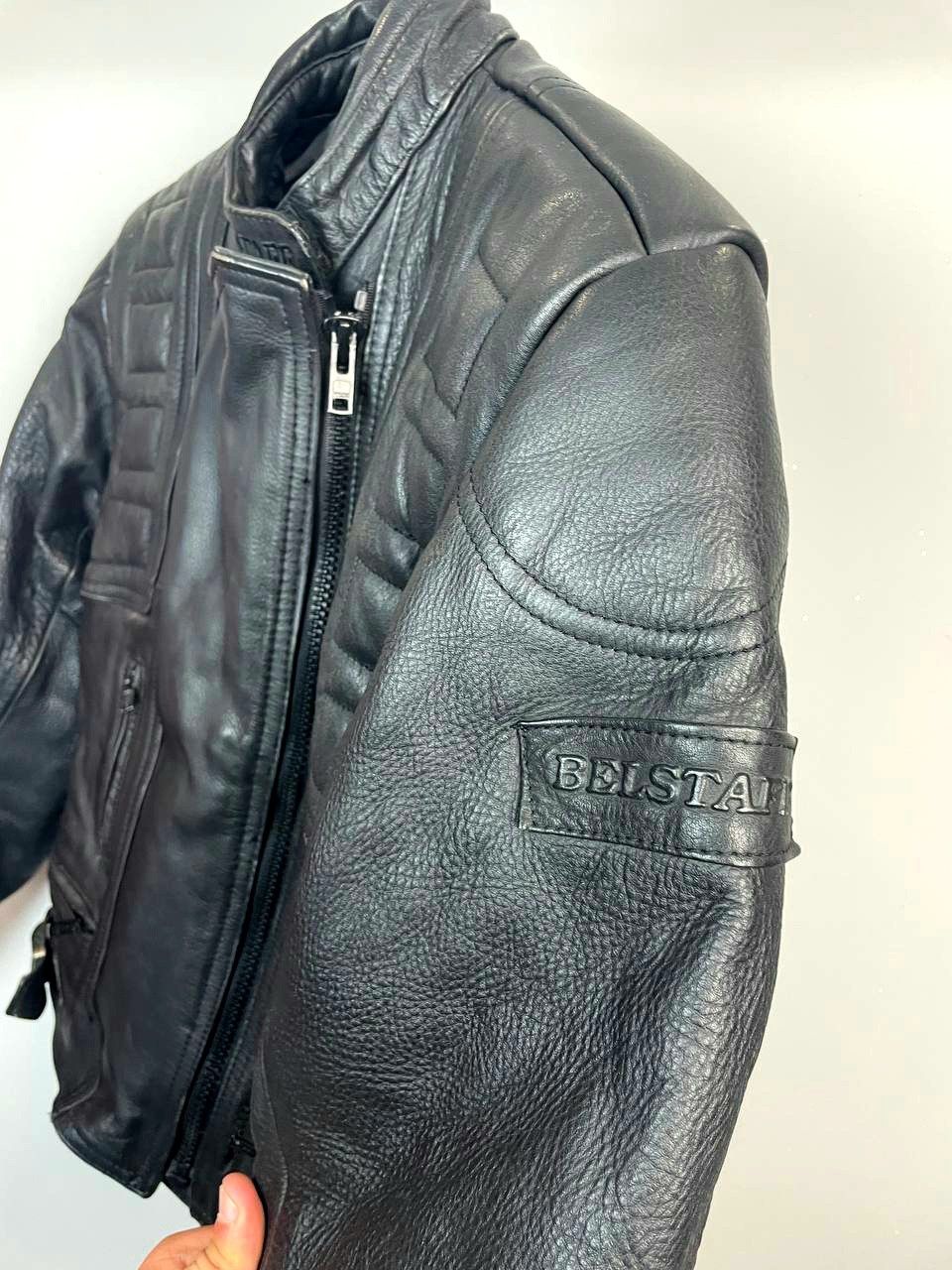 Belstaff Vintage Belstaff Moto Leather Japanese Style Jacket 90s Y2K Size US M / EU 48-50 / 2 - 3 Thumbnail