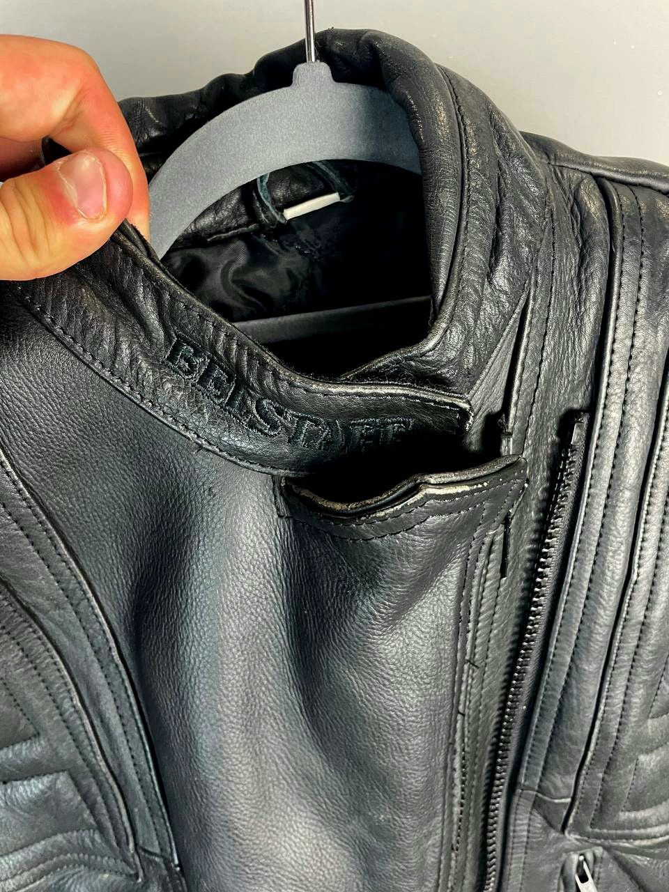 Belstaff Vintage Belstaff Moto Leather Japanese Style Jacket 90s Y2K Size US M / EU 48-50 / 2 - 4 Thumbnail