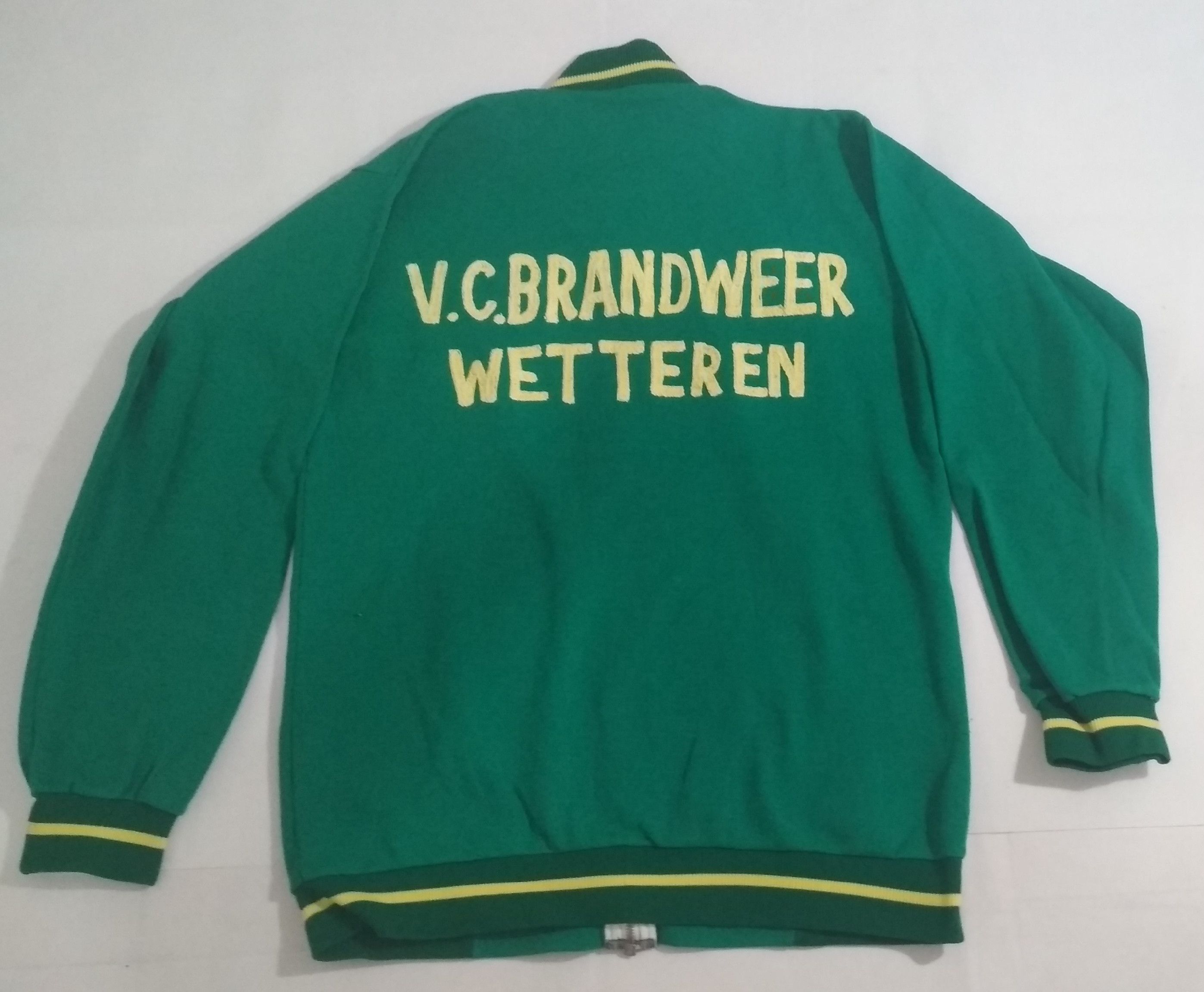 Vintage Vintage 80s Track Top V.C.Brandweer Wetteren Dutch Size US M / EU 48-50 / 2 - 1 Thumbnail