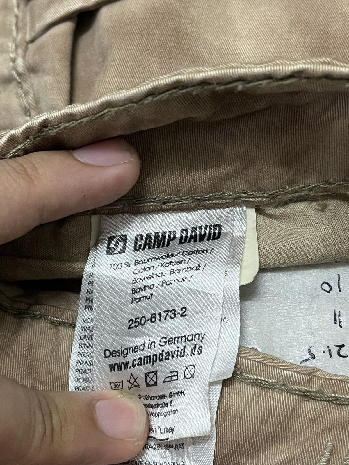 Camp David Camp David Art Brown Cotton Pants Size US 32 / EU 48 - 11 Thumbnail