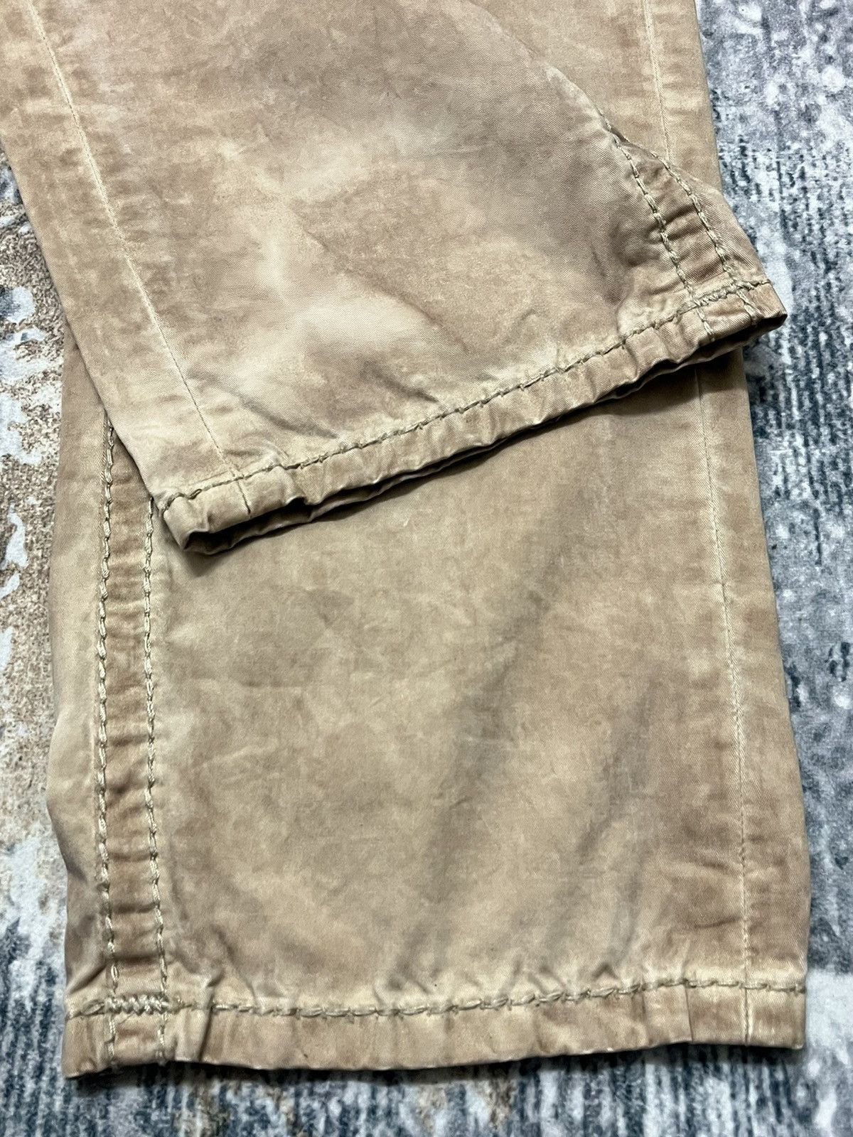Camp David Camp David Art Brown Cotton Pants Size US 32 / EU 48 - 3 Thumbnail
