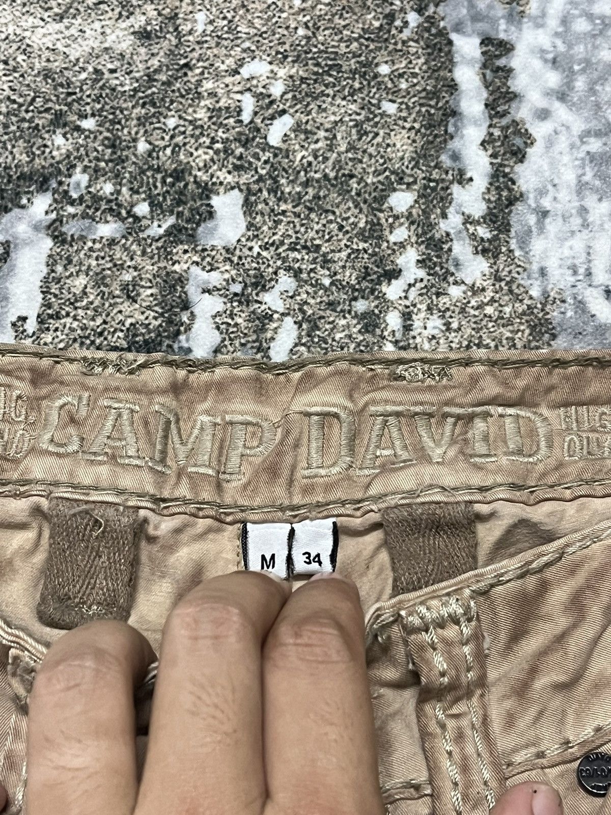 Camp David Camp David Art Brown Cotton Pants Size US 32 / EU 48 - 7 Thumbnail