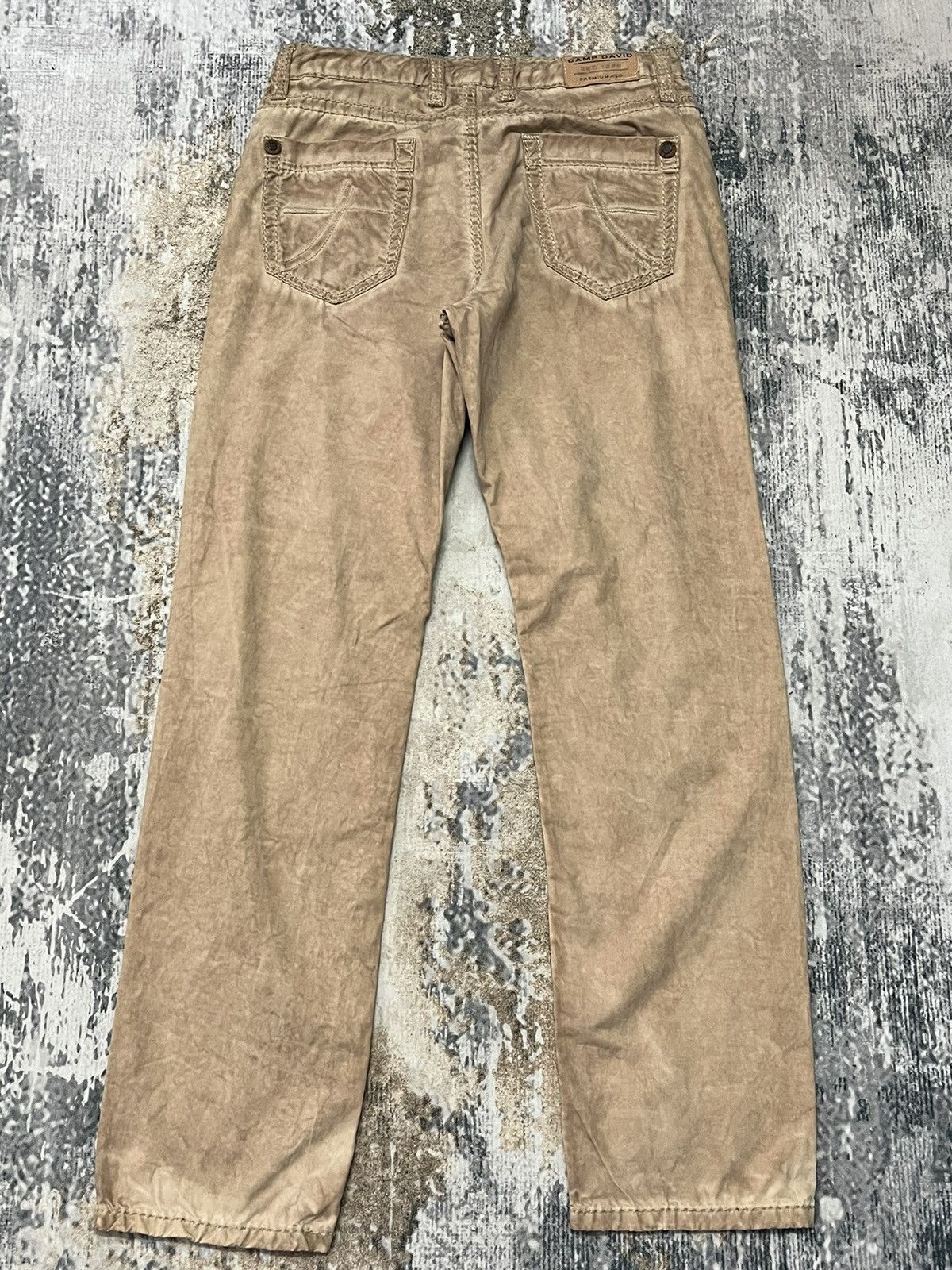 Camp David Camp David Art Brown Cotton Pants Size US 32 / EU 48 - 8 Thumbnail