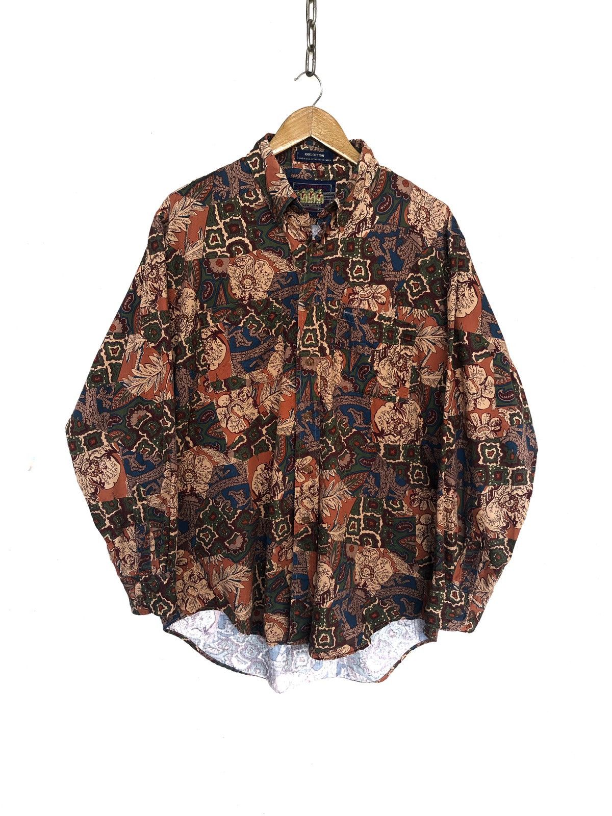 Lo Life RARE🔥Ralph Lauren USA Navajo Art OVP Button Shirt Size US L / EU 52-54 / 3 - 2 Thumbnail