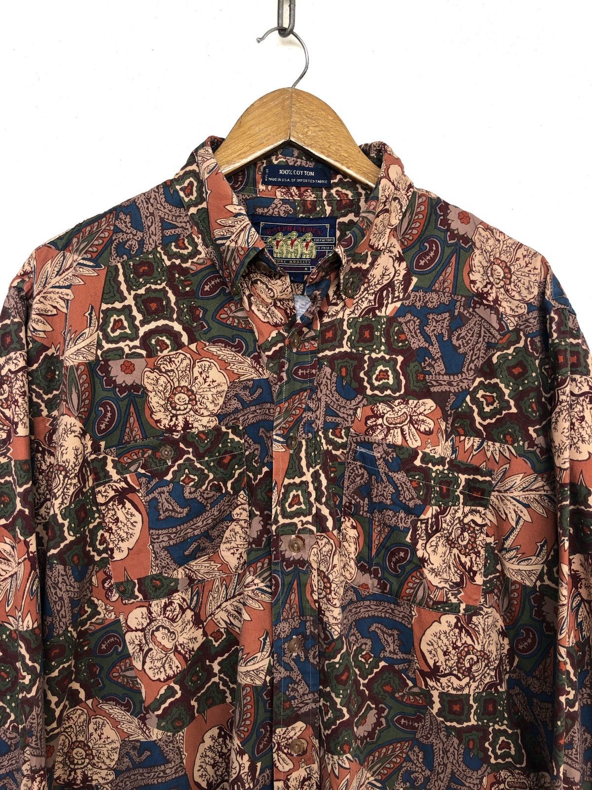 Lo Life RARE🔥Ralph Lauren USA Navajo Art OVP Button Shirt Size US L / EU 52-54 / 3 - 1 Thumbnail